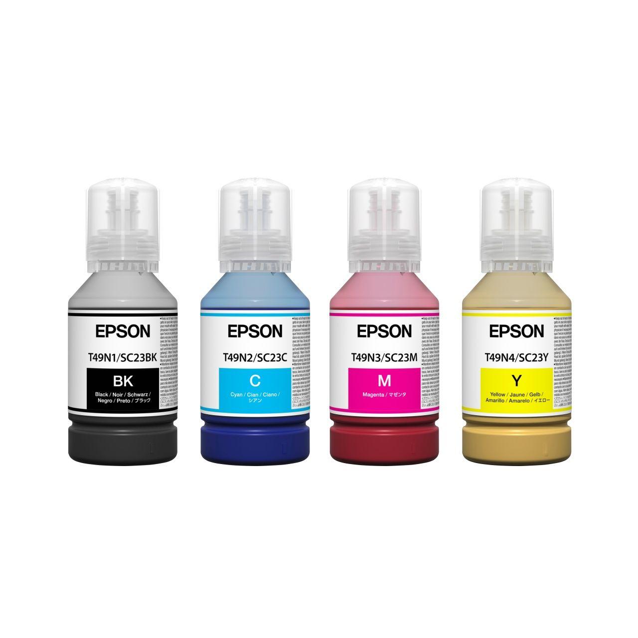 Epson - Cartucho de tinta original C13T49H400 amarillo 140 ml para impresoras Epson SureColor SC-T3100X, alta capacidad y calidad profesional