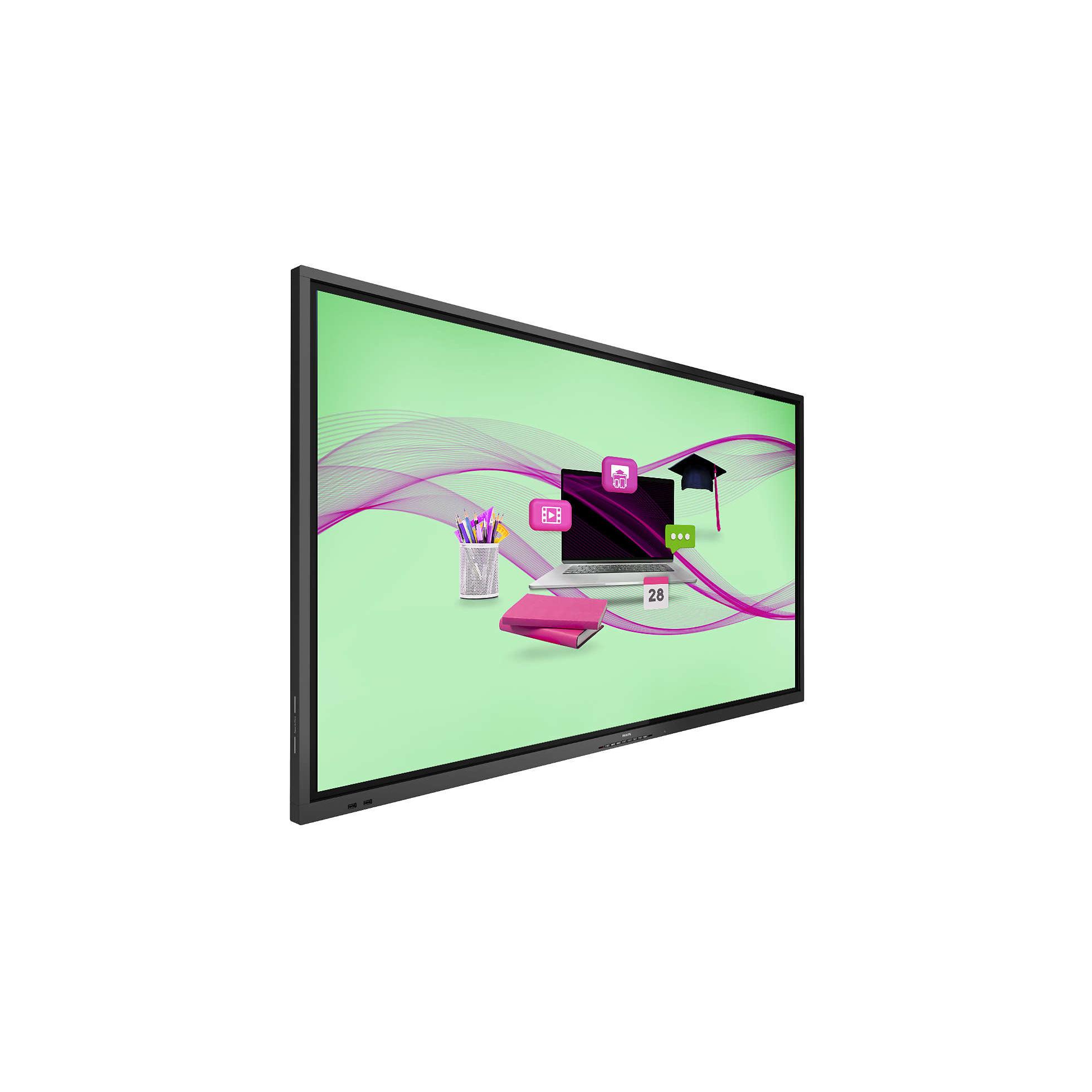Philips Signage Solutions E-Line - 65" - 4K Ultra HD - Negro