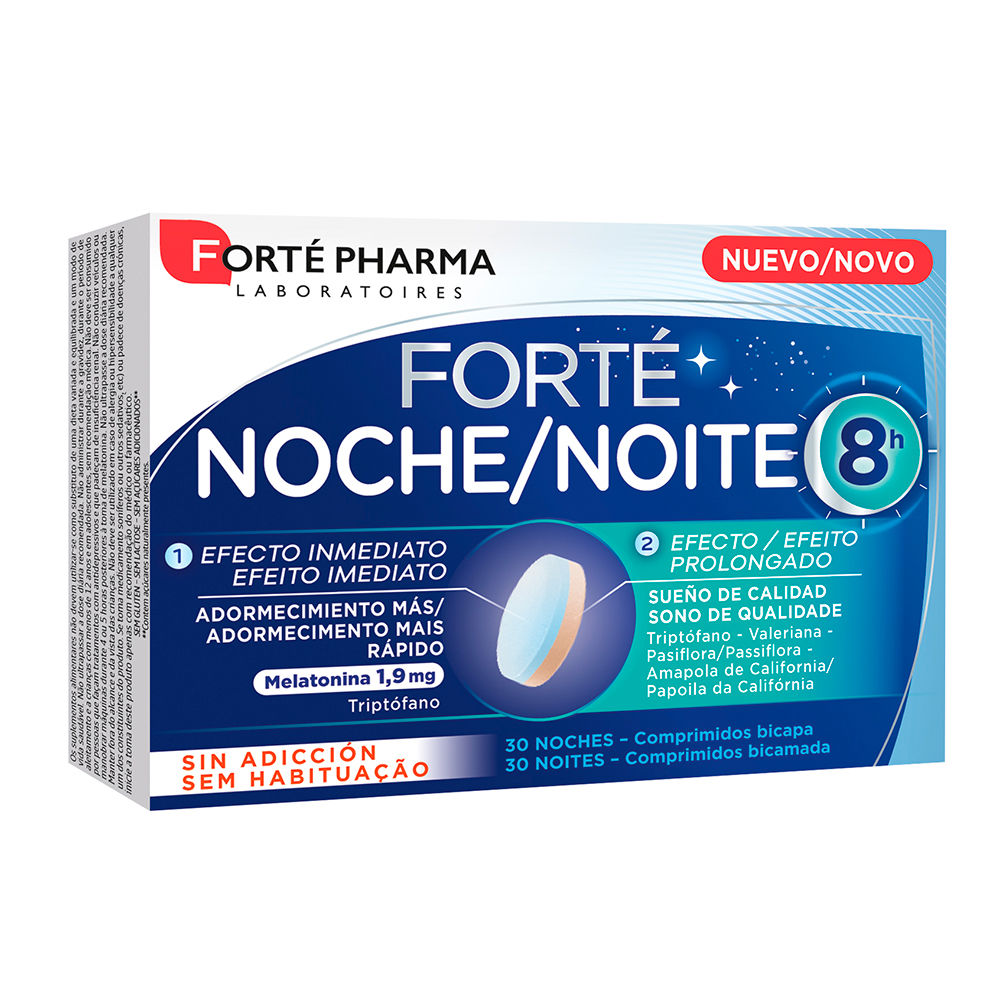 Forte Pharma - Forté Pharma 
 | FORTÉ NOCHE 8 H adormecimiento más rápido 30 comprimidos  | Salud |