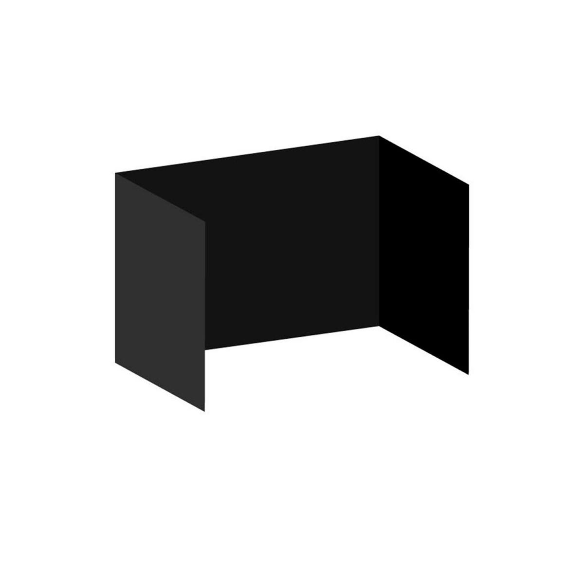 Regalos Miguel - Packs Laterales Carpas Plegables - Pack 3 Laterales Lisos para Carpas 2x2 Master - Negro