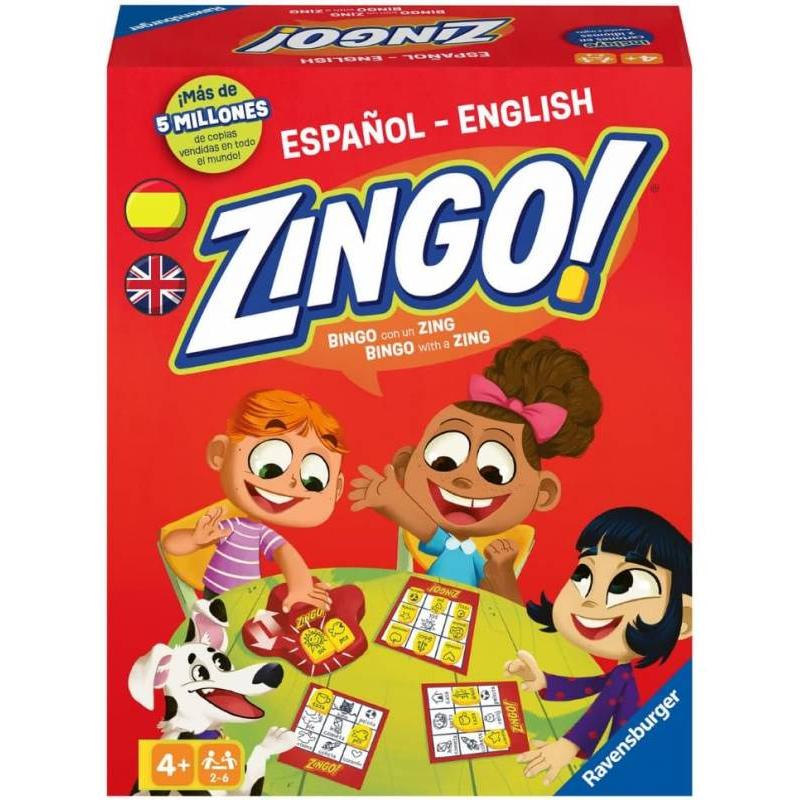 JUEGO ZINGO BILINGÜE (ESPAÑOL-INGLÉS) DE RAVENSBURGER