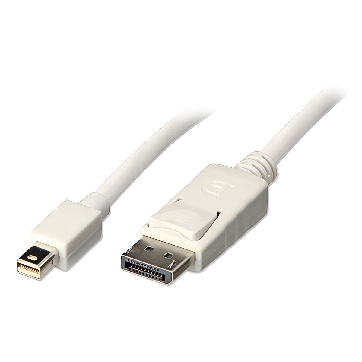 Lindy DisplayPort 2m Mini DisplayPort Blanco - Cables displayport (2 m, Mini DisplayPort, DisplayPort, Macho, Macho, Níquel)