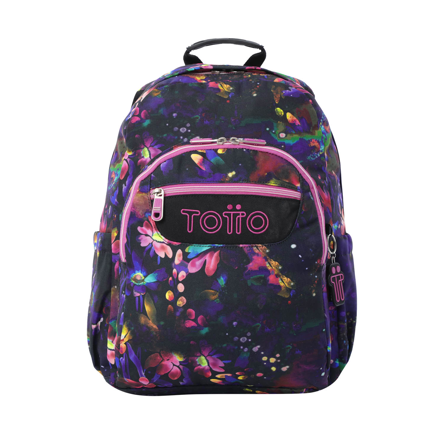 Totto Mochila escolar Acuareles Material: Poliéster reciclado 33 x 44 x 14 cm