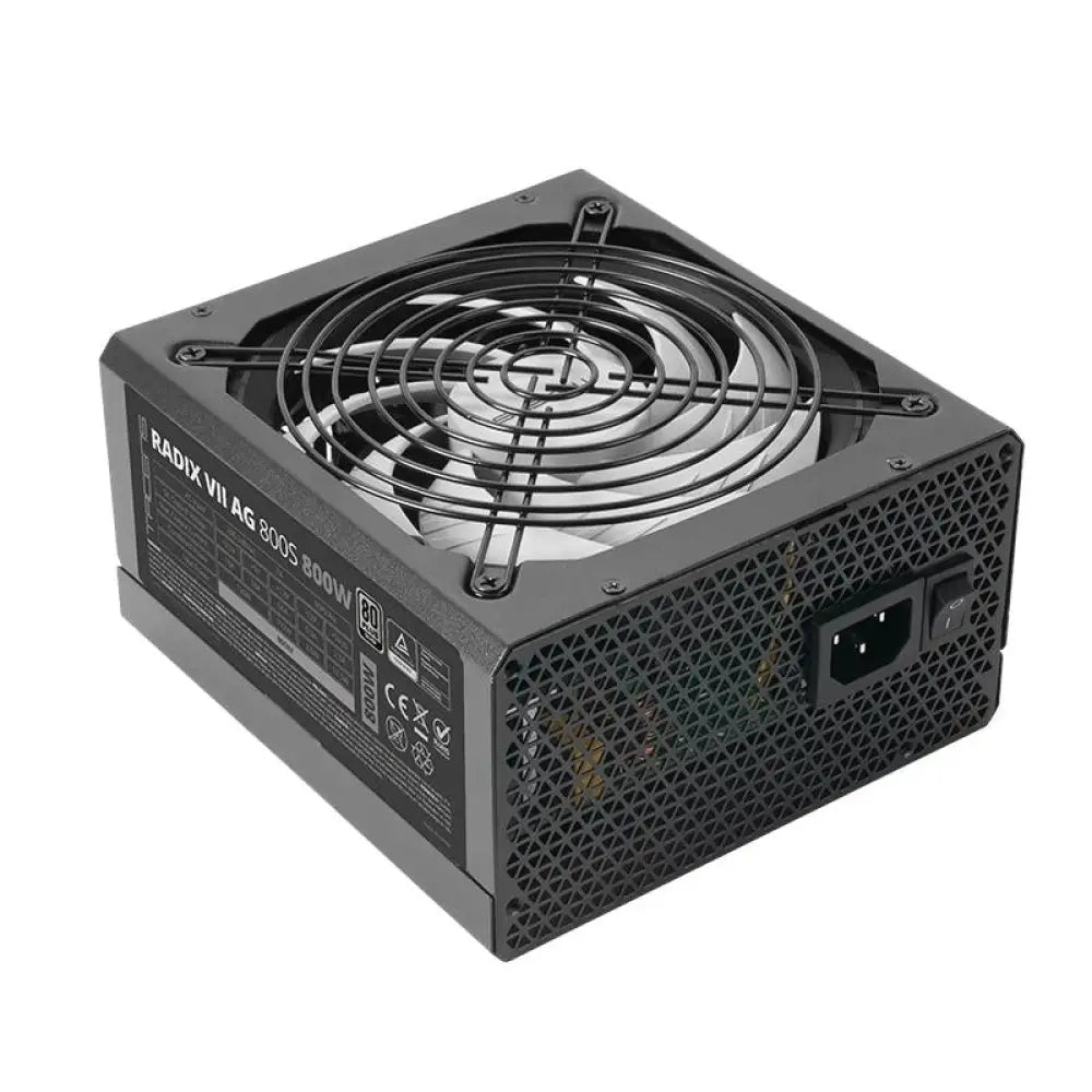 Tacens RADIX VII AG 600S Fuente Alimentación ATX 600W 10 Años Garantía 80plus Silver 87% Negro