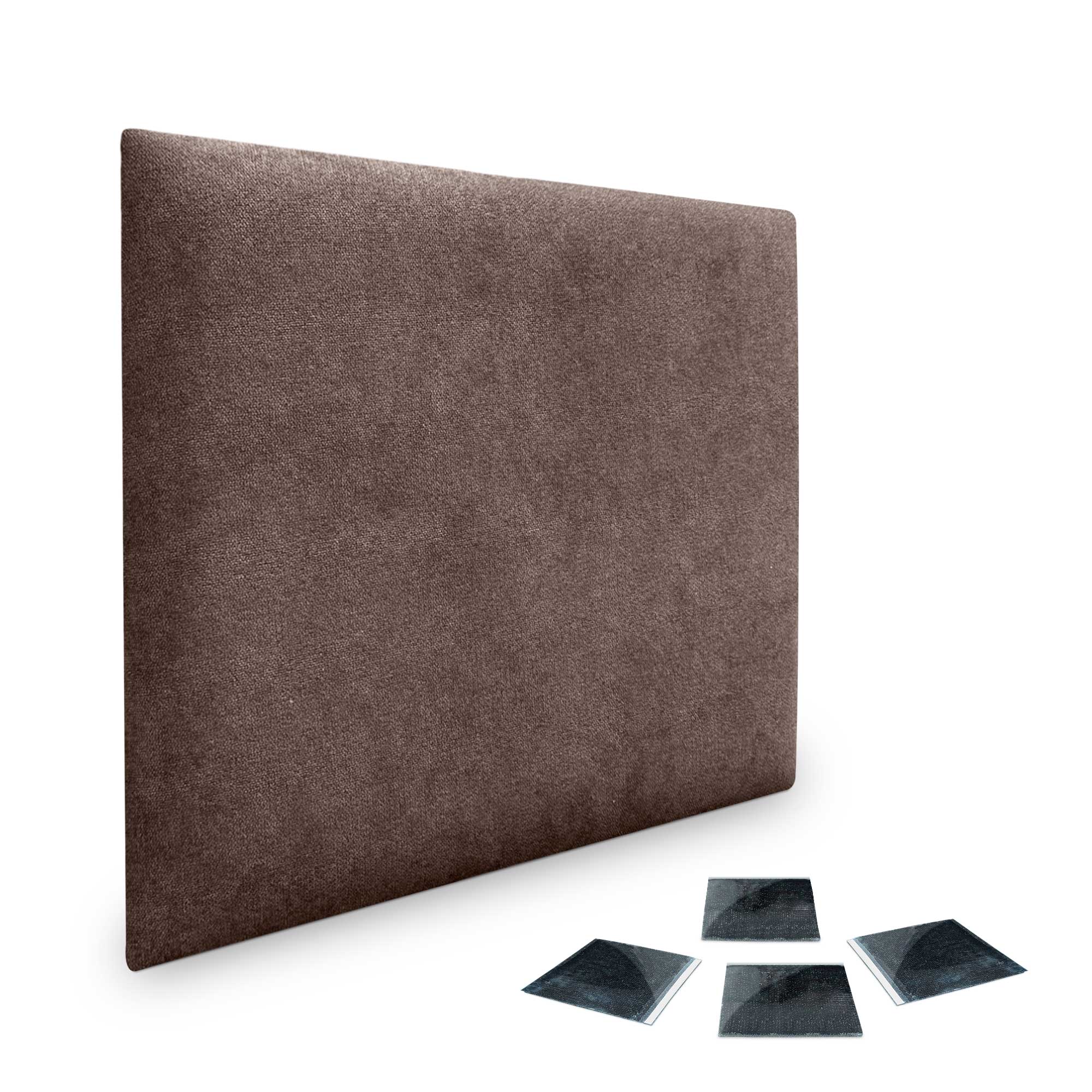 DHOME Juego de Paneles Tapizados de Tela Acualine Pack Autoadhesivos para Pared Acústicos Absorbentes Protección Tercera Gama de Colores