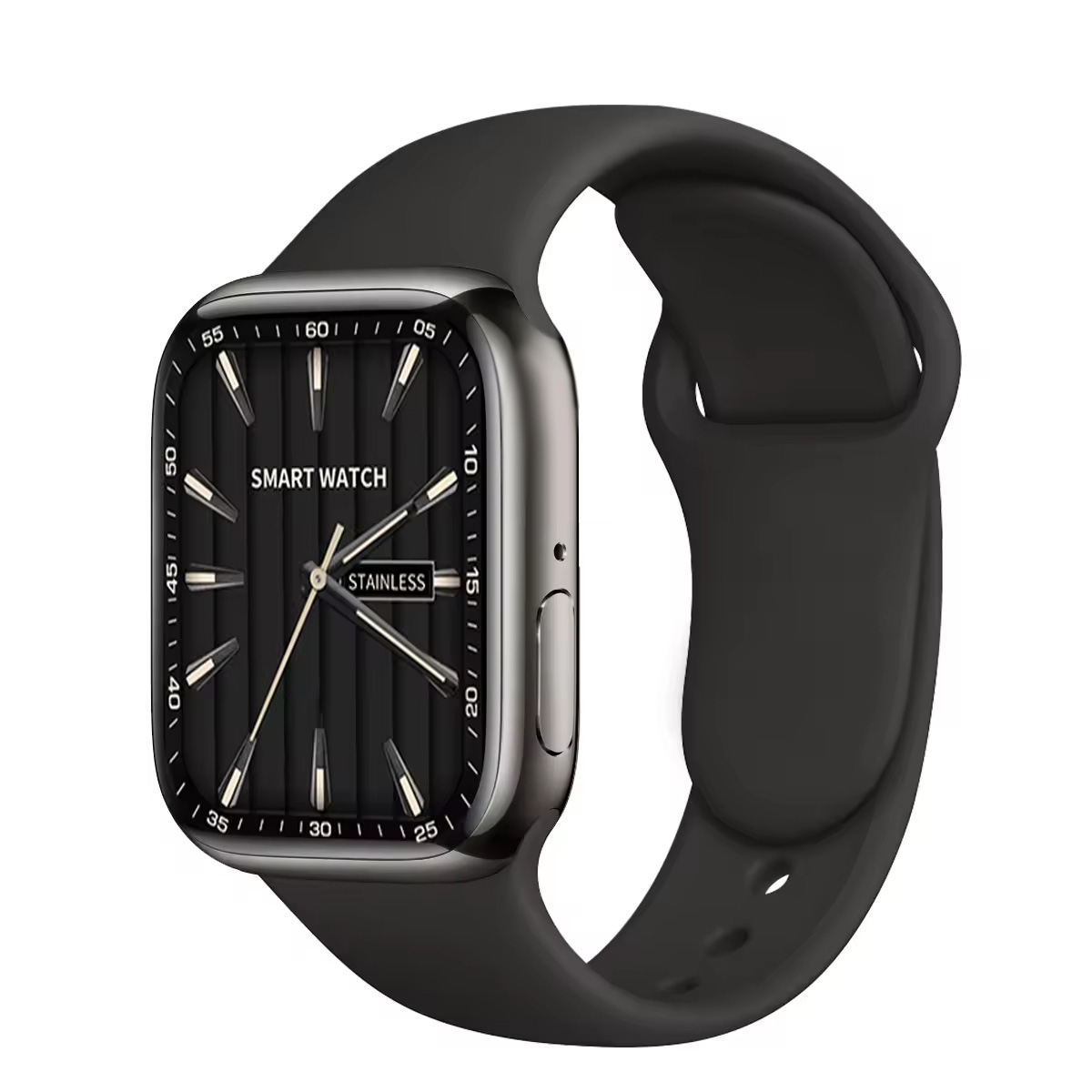 Reloj inteligente Watch 9 Max Smartwatch, Deportivo con llamadas, Bluetooth, control del ritmo cardíaco y presión