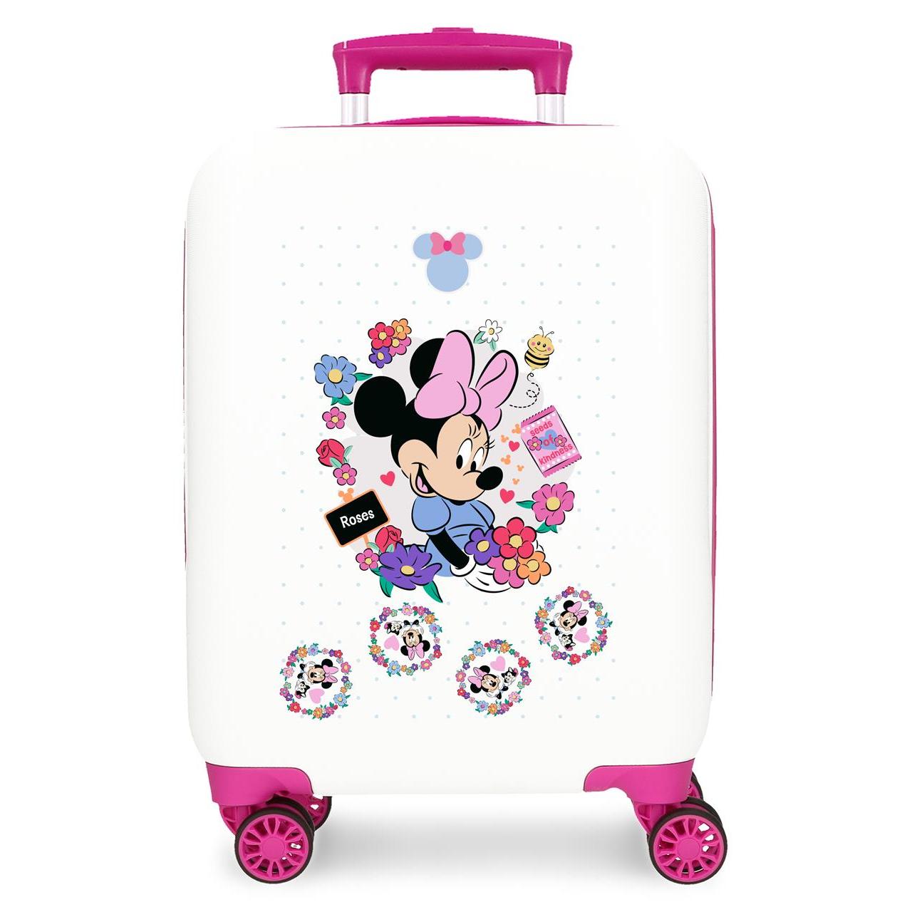 Maleta de cabina Disney Minnie Flowers 50x33x20cm