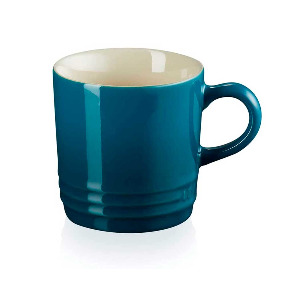 Taza London 200ml Le Creuset - Cerámica de Gres - Tamaño Medio - Resistente a Golpes y Temperaturas
