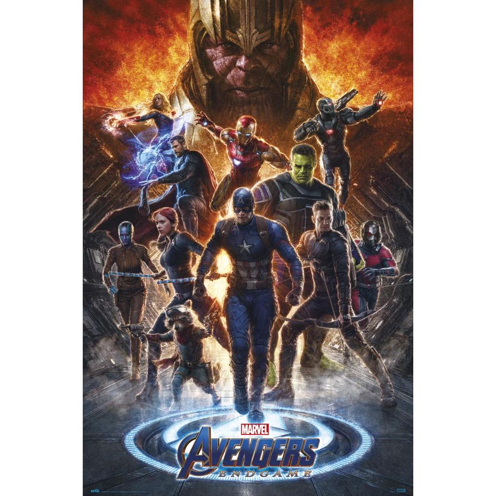 Poster marvel los vengadores: endgame 2