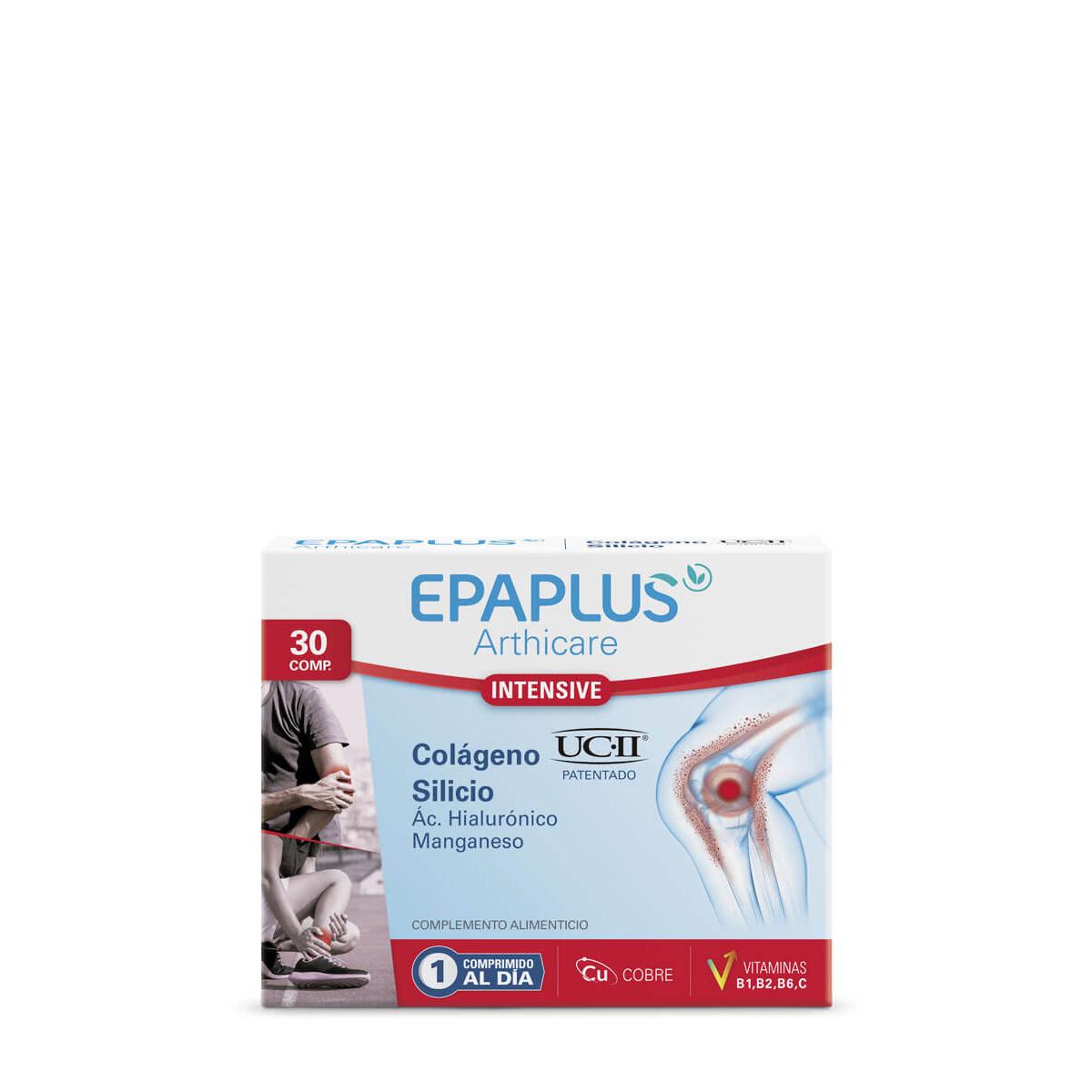 Epaplus arthicare intensive colágeno + silicio 30 comprimidos