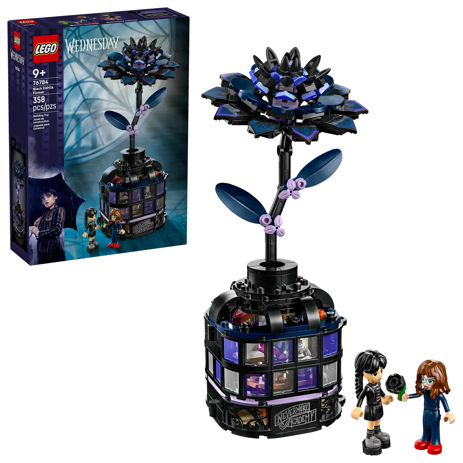 LEGO LEGO Miércoles Dalia Negra 76784 – 358 Piezas