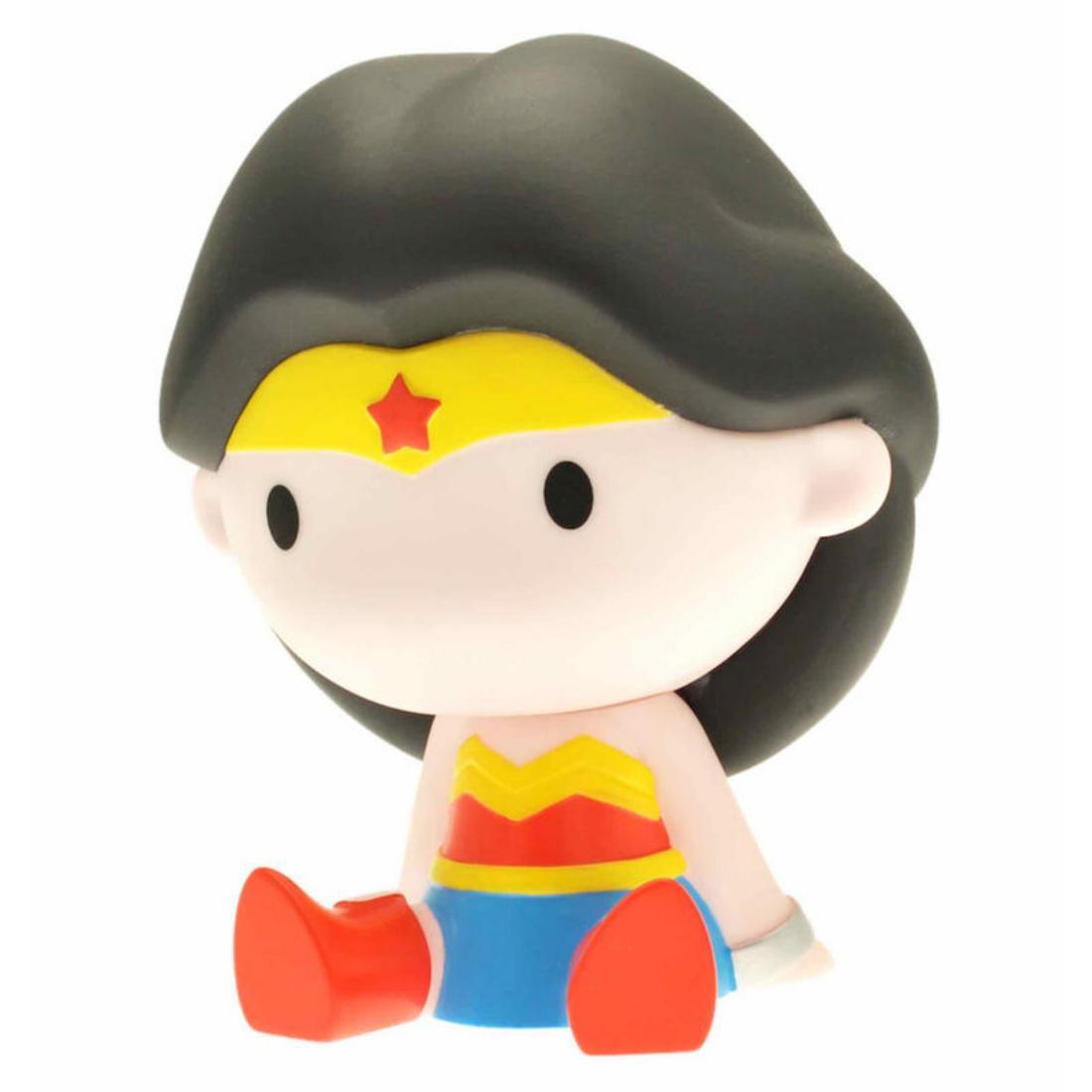 Figura Hucha Plastoy DC La Liga de la Justicia Wonder Woman 20 cm