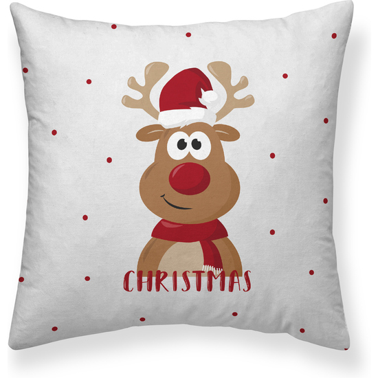 BL BELUM - Funda cojín navidad- Funda cojin Laponia 37 50x50 100% algodón