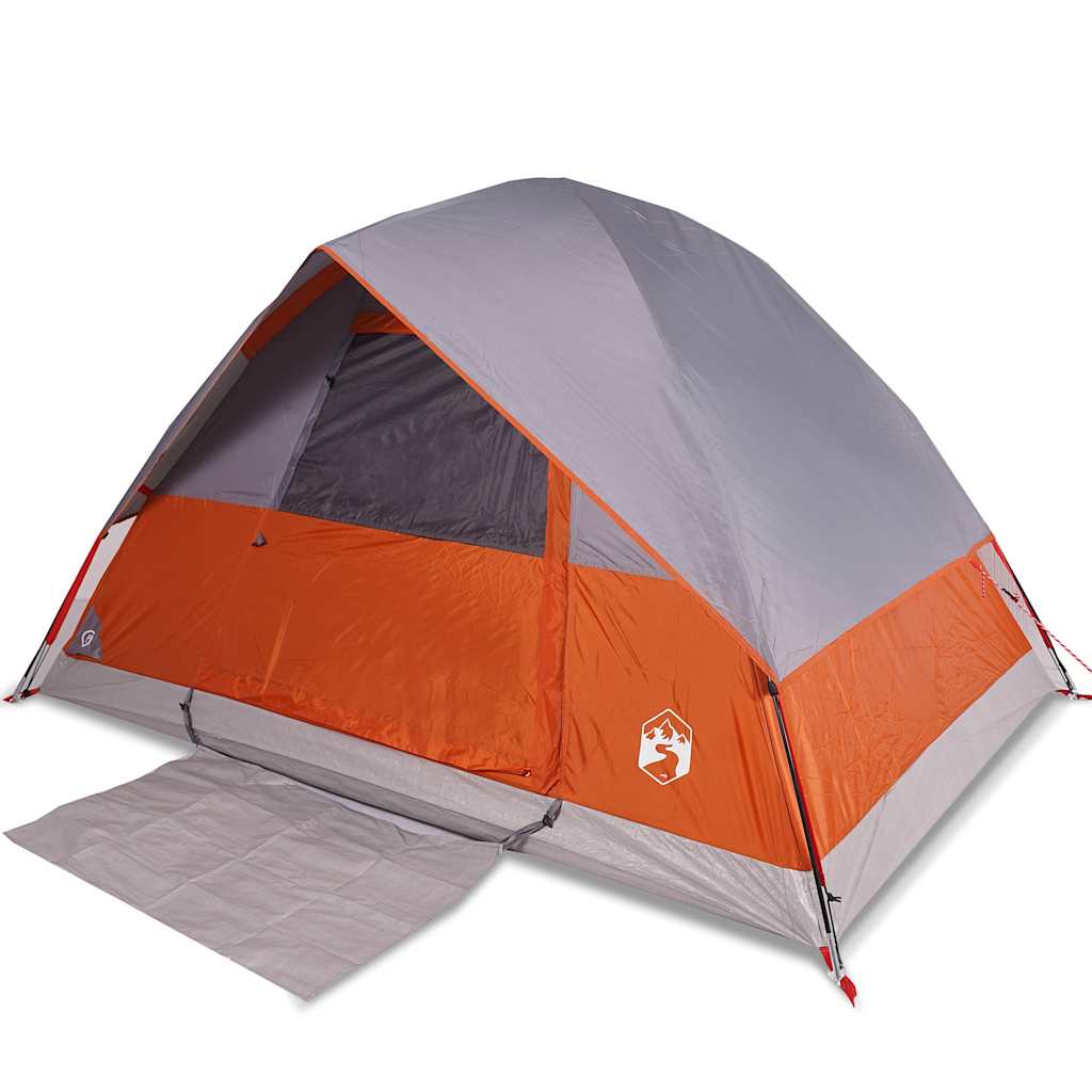 vidaXL Tienda de campaña iglú 2 personas tela opaca impermeable Color Azul,  Gris y naranja,  Verde y mas