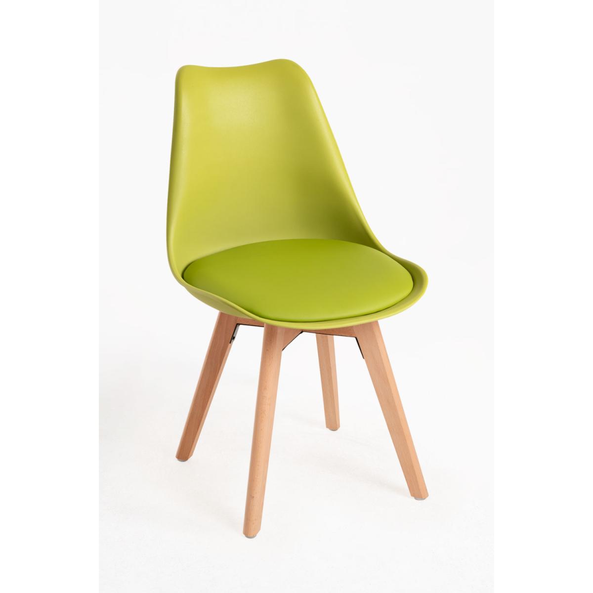 Regalos Miguel - Packs Sillas Comedor - Pack 6 Sillas Synk Basic - Verde Claro