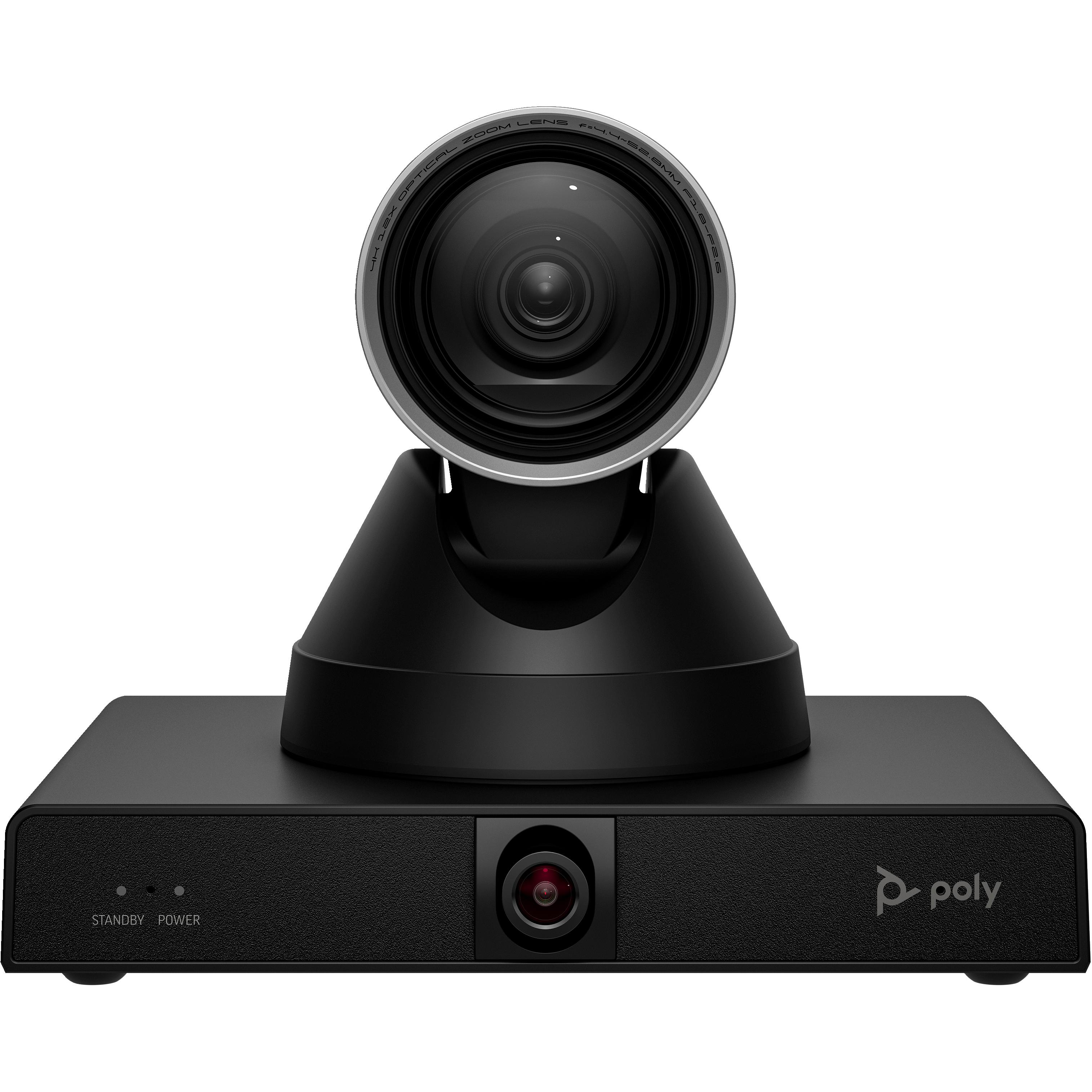 POLY Cámara inteligente Studio E60 4K con zoom óptico de 12 aumentos y MPTZ