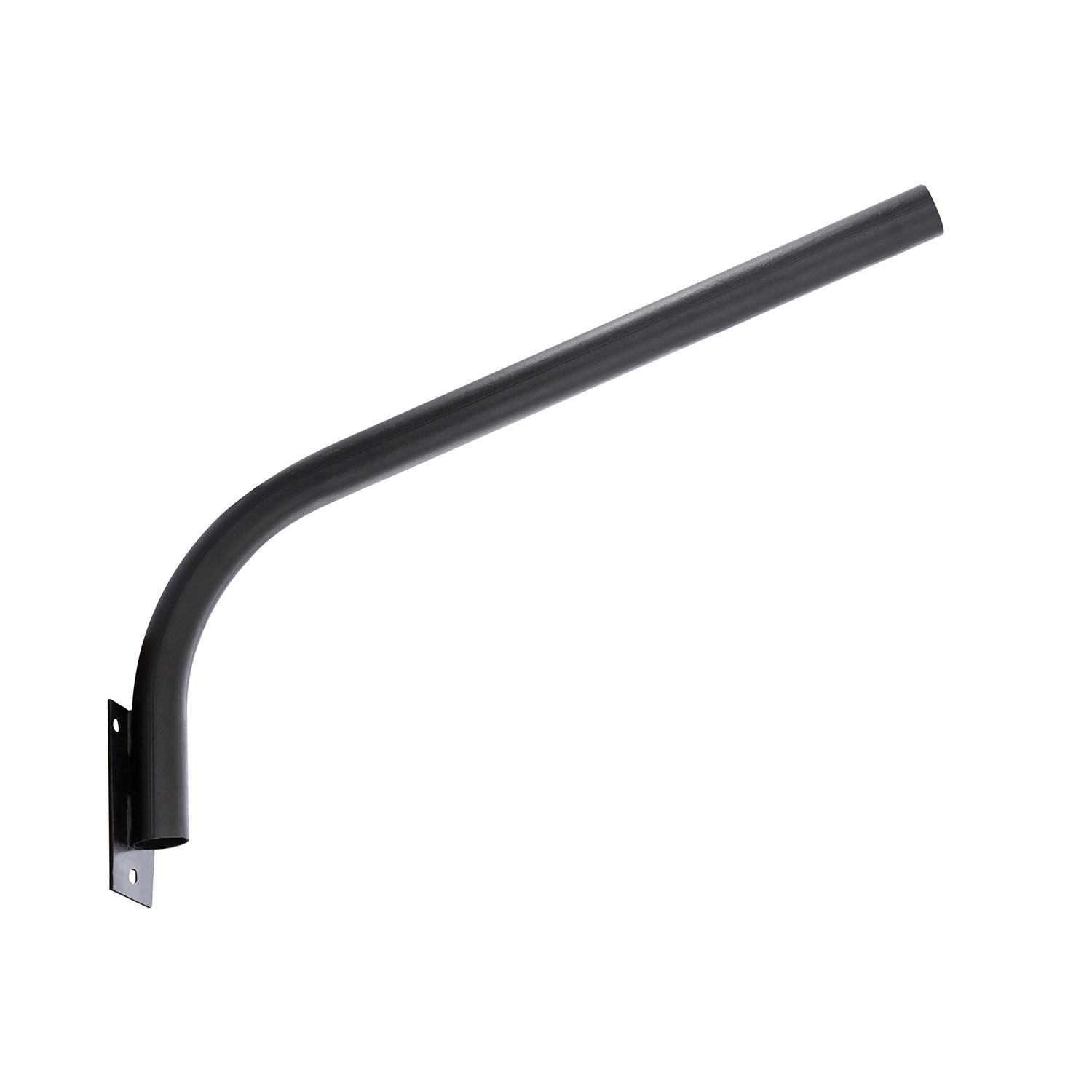 Ledkia Brazo de Pared Ø60mm para Farolas de Alumbrado Público Negro