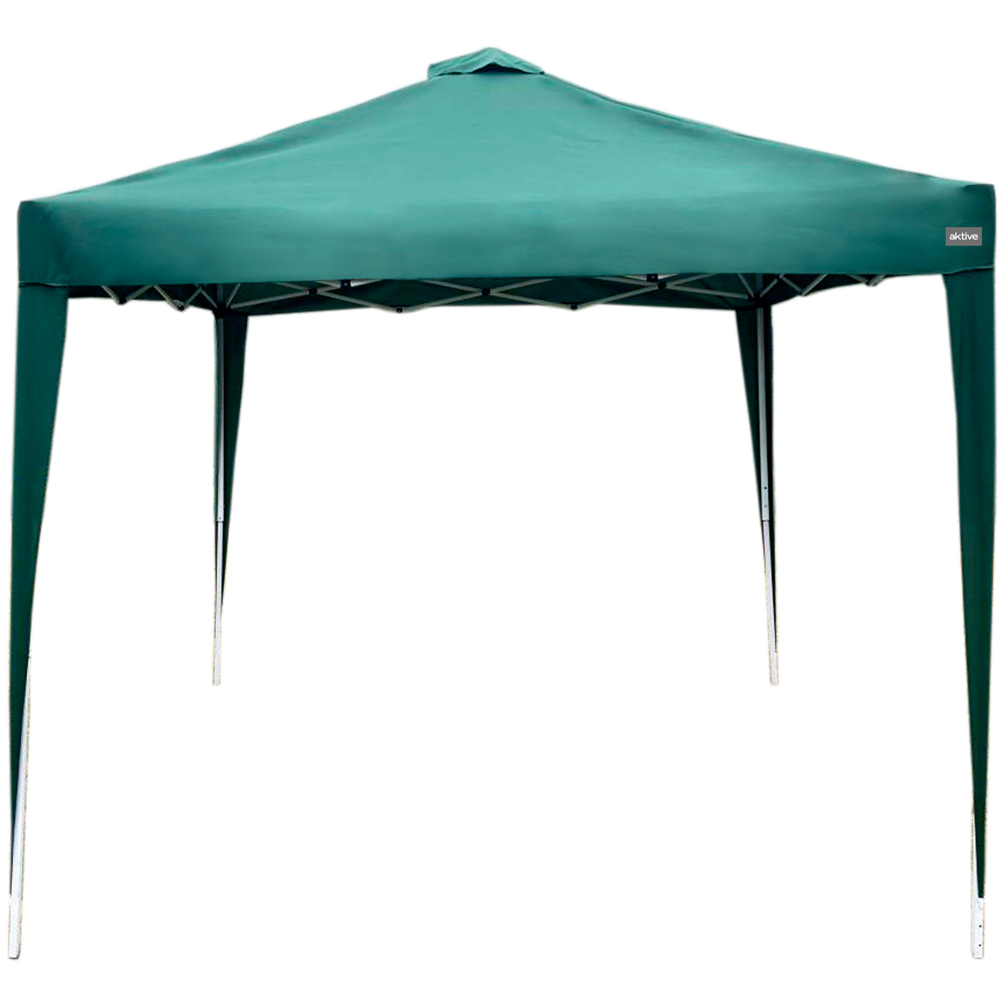 Cenador plegable y ajustable en altura Max-Air 300x300/240-250 cm verde Aktive