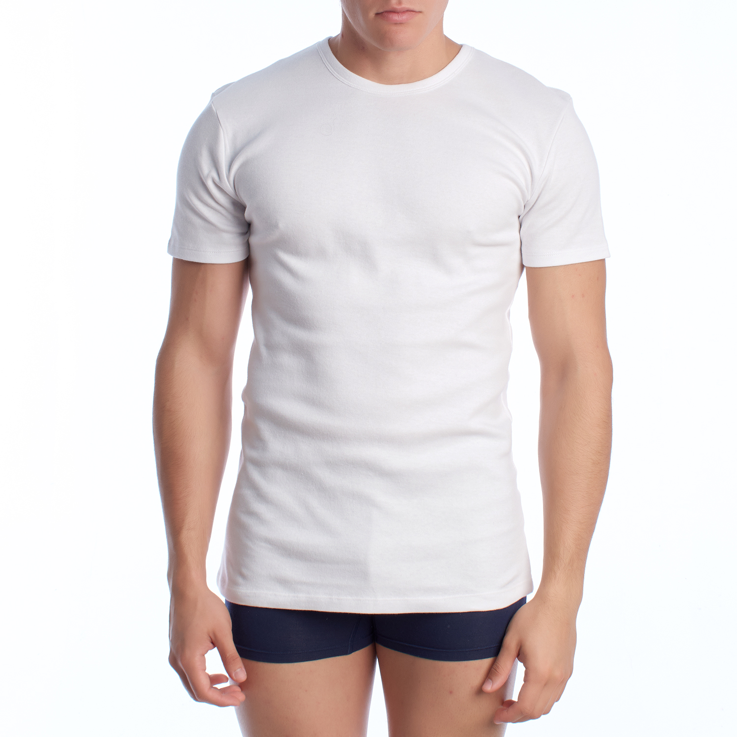 Abanderado-Camiseta Térmica Algodón Manga Corta A0256 para Hombre