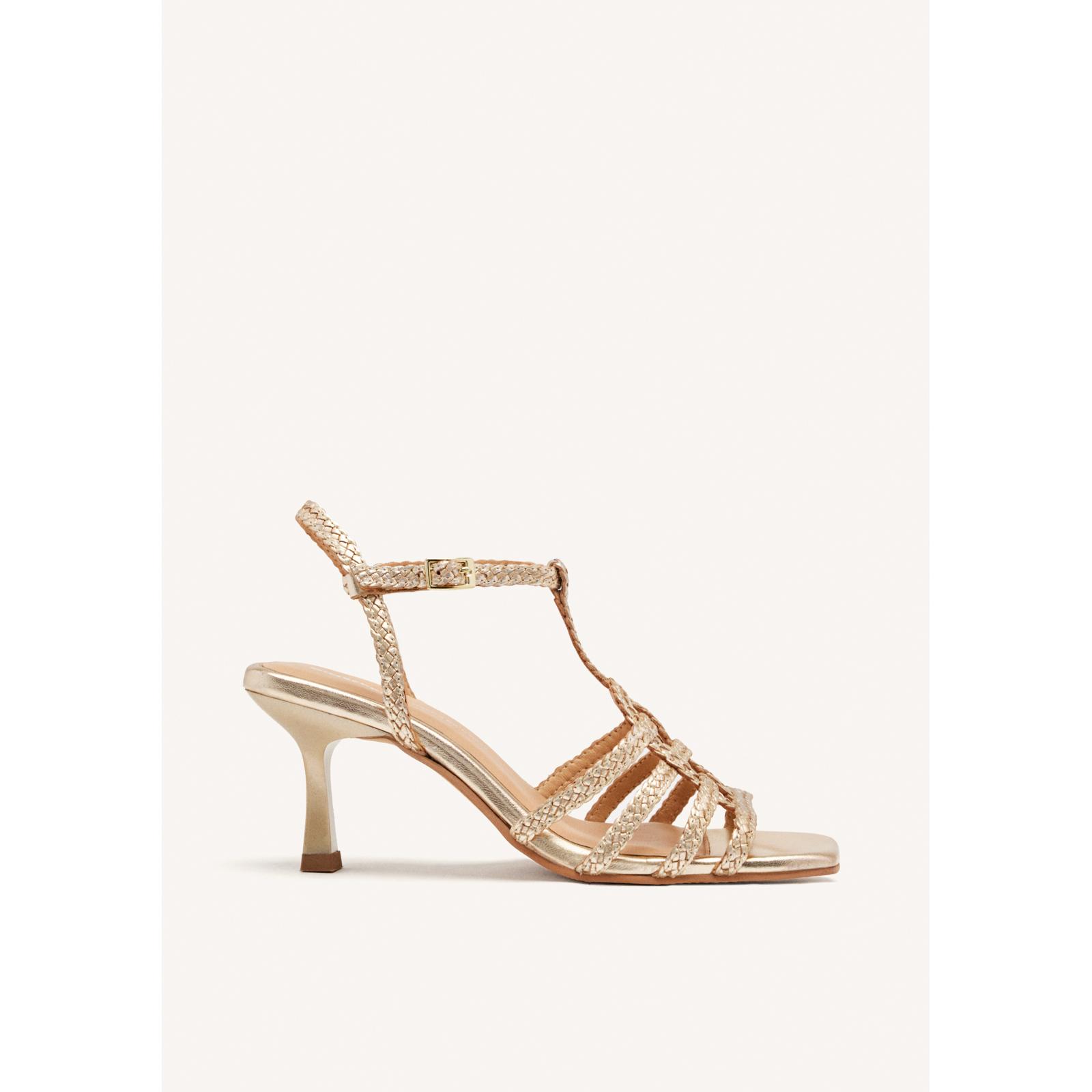 Sandalias Piel Trenzada