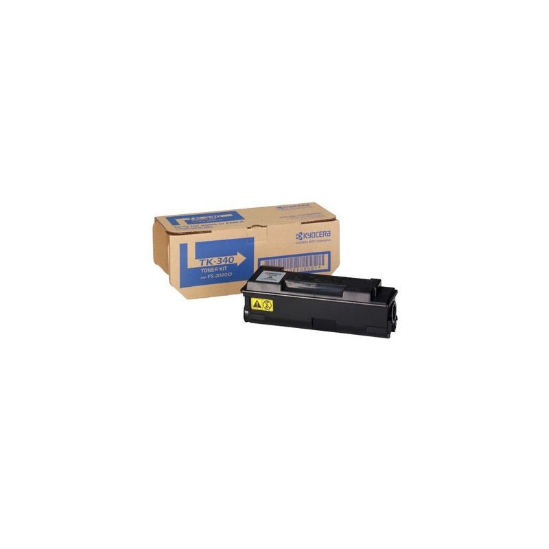 KYOCERA - TK-340 cartucho de tóner 1 pieza(s) Original Negro 1T02J00EUC
