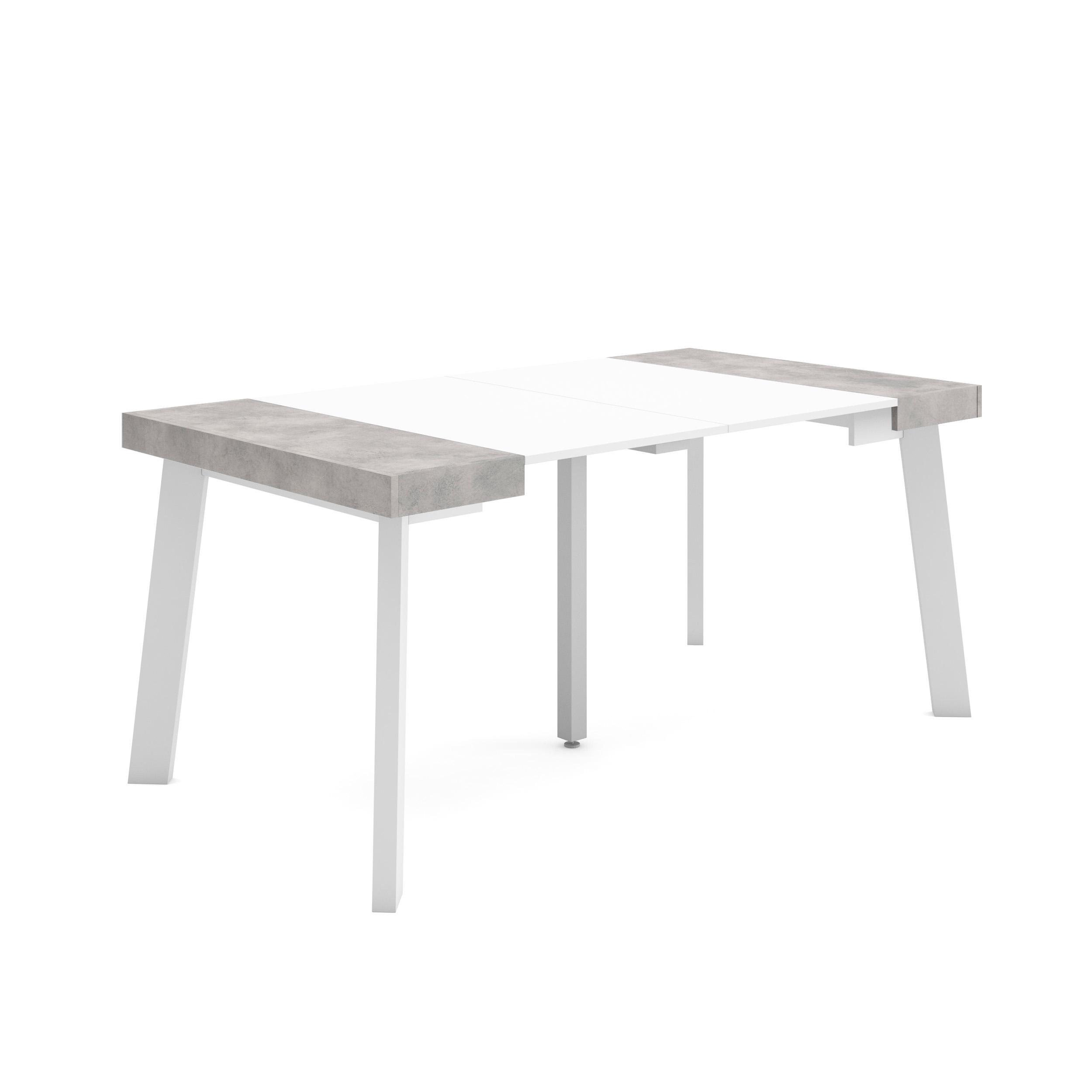 Skraut Home, Mesa Consola Extensible, Mesa Auxiliar, Tapa, 58/160x90x73cm, Práctica y Versátil, Varios colores disponibles