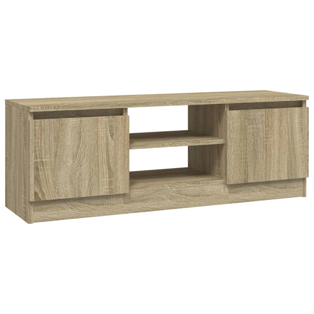 vidaXL Mueble de TV con puerta 102x30x36 cm, Mueble de Salon, Mueble TV, Mueble TV salon, Mesa de TV, Mueble tele