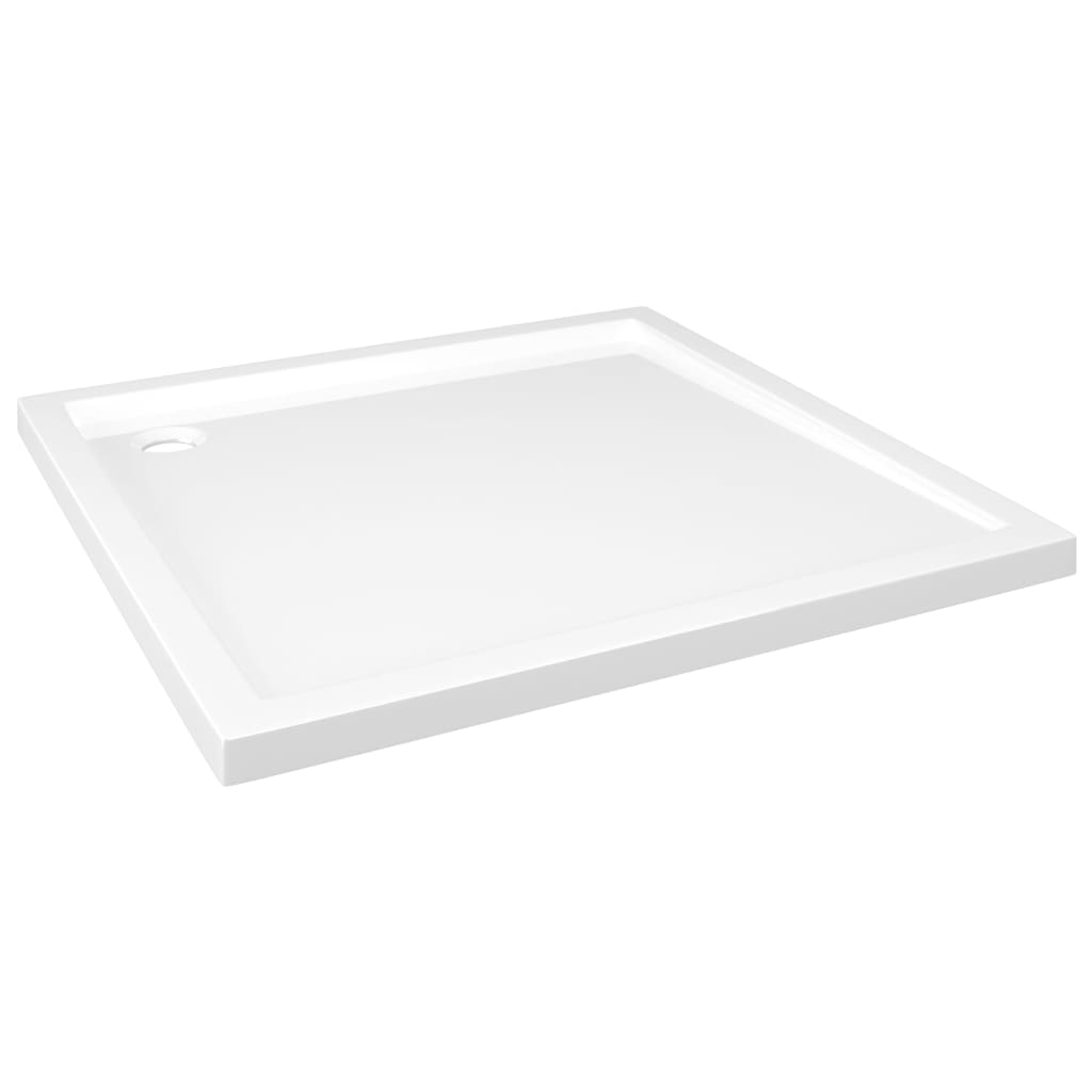 vidaXL Plato de Ducha Cuadrado de ABS 90x90 cm Placa Receptor Aseo Baño Color Blanco,  Negro, y mas
