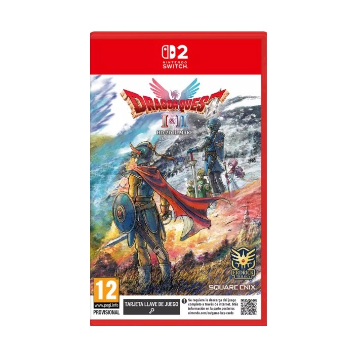 Juego Dragon Quest I & II Remake para Nintendo Switch 2 PAL EU - Nuevo Original Precintado
