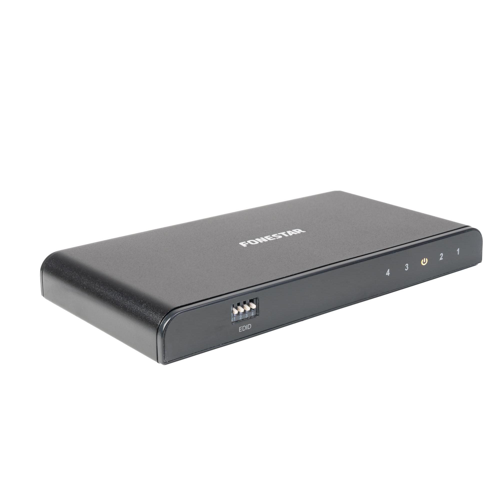 Distribuidor Hdmi 4salidas 4k Edid Fonestar Fo-22s4e