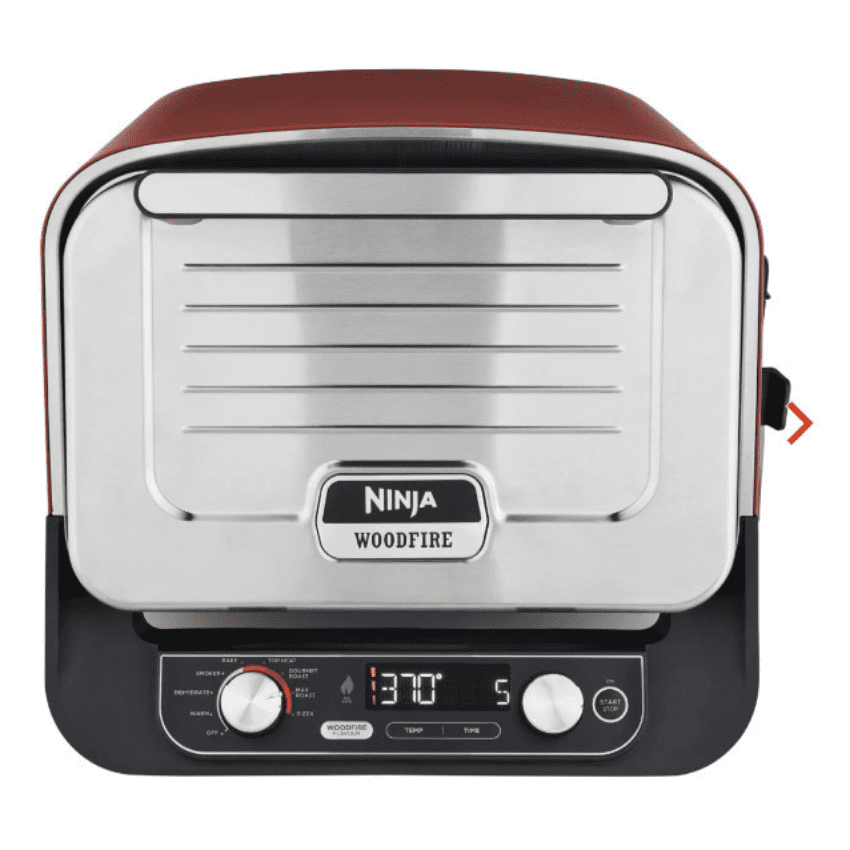Ninja Horno Exterior Woodfire OO101EU Negro/Acero Inoxidable - Cocina Gourmet