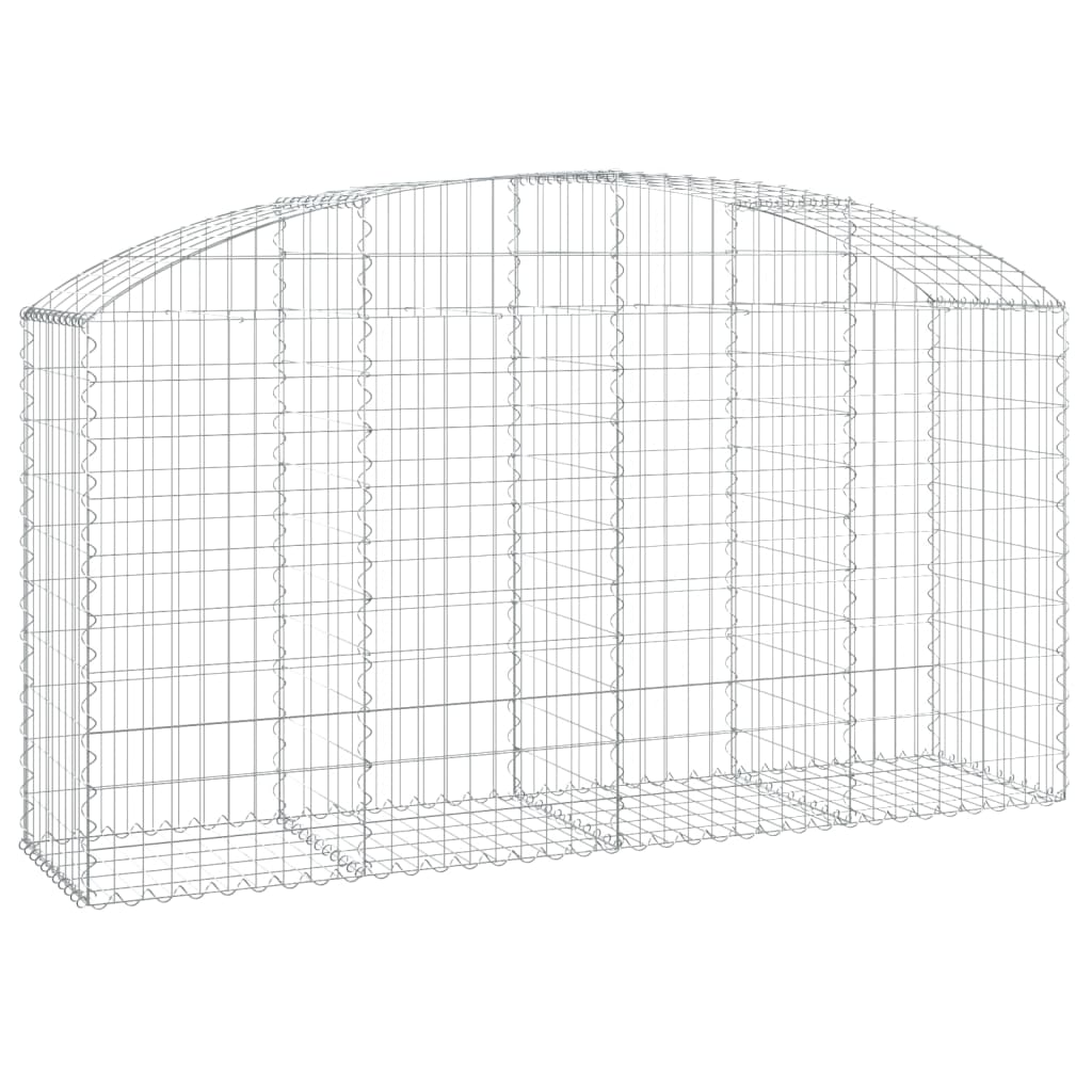 Vidaxl Cesta Gaviones Arco Hierro Galvanizado - Dimensiones Varias