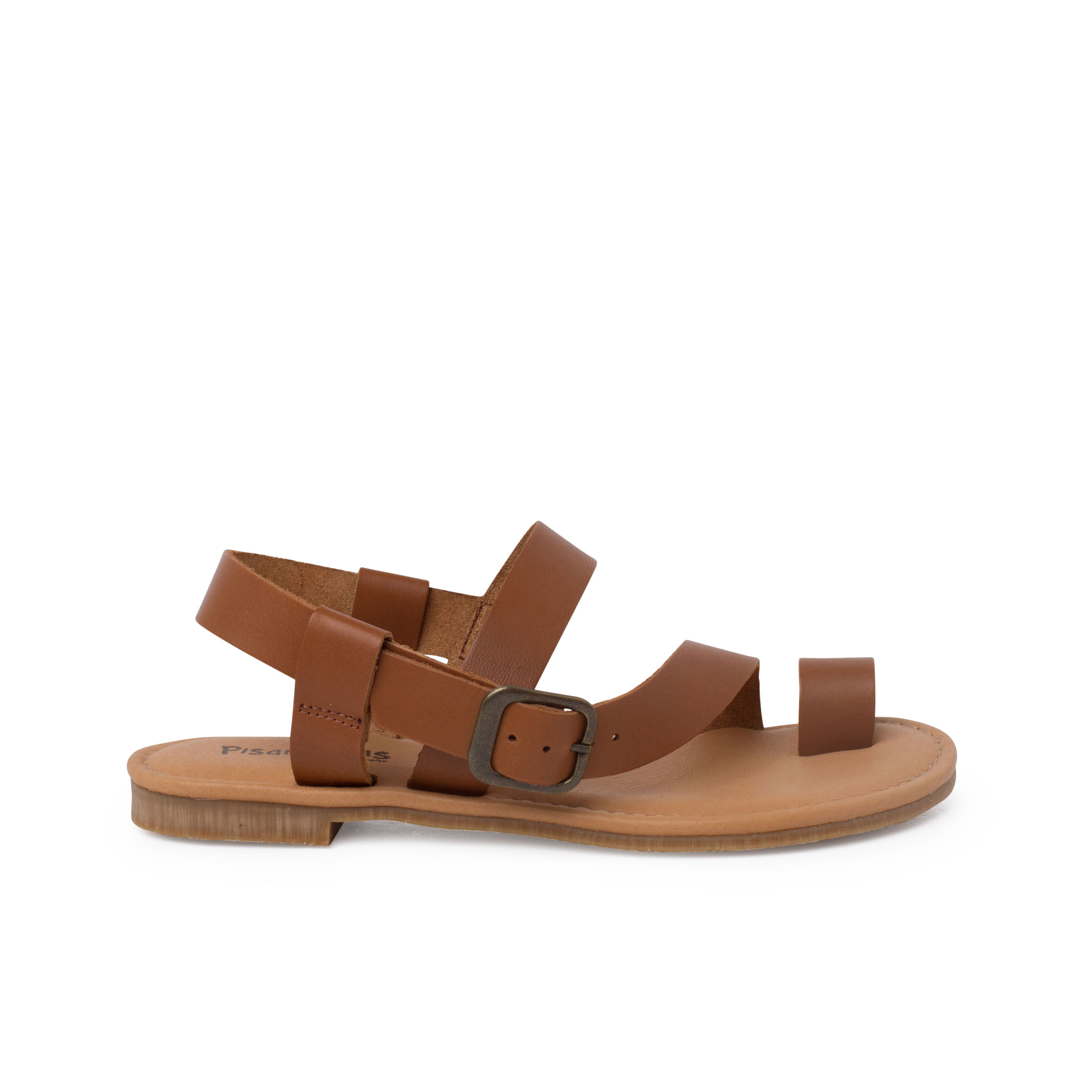 Pisamonas Sandalias gladiador napa hebilla