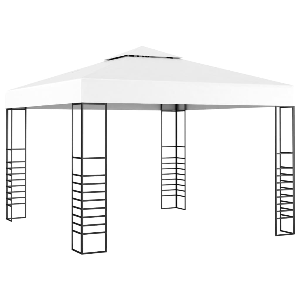 vidaXL Carpa Cenador de Jardín 3x4 m Sombrilla Carpa al Aire Libre Color Taupé,  Blanco,  Antracita y mas