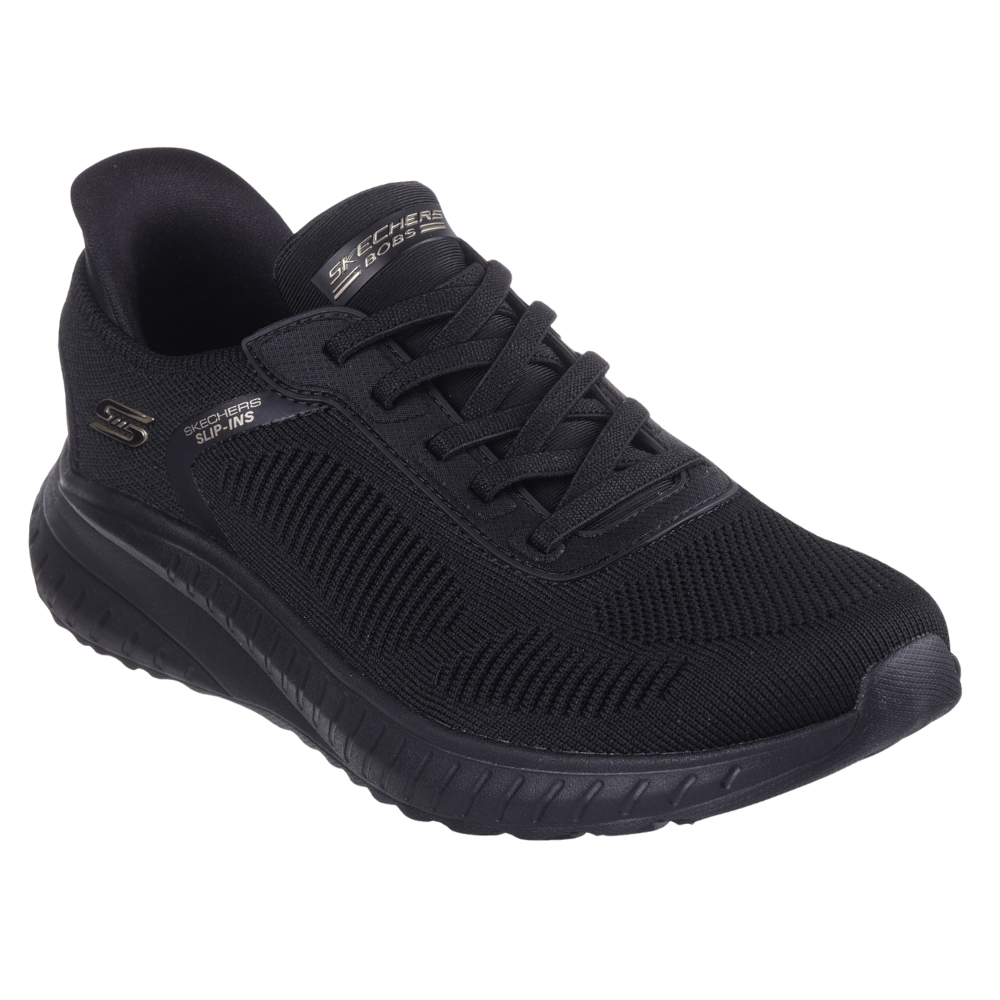 Deportivas Skechers Bobs Slip-Ins: Bobs Sport Squad Chaos Fabricado En Malla De Tela Para Mujer Color Negro
