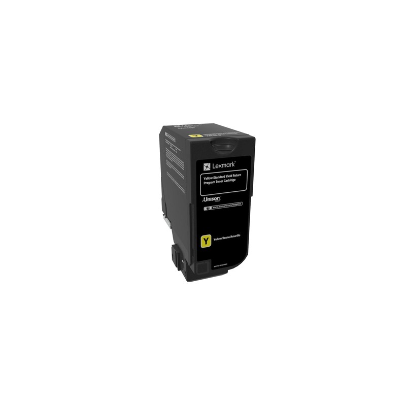 Lexmark - 74C2SY0 cartucho de tóner 1 pieza(s) Original Amarillo 74C2SY0