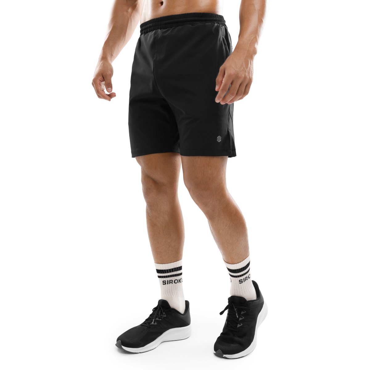 Siroko - Pantalones Cortos Fitness para Hombre_