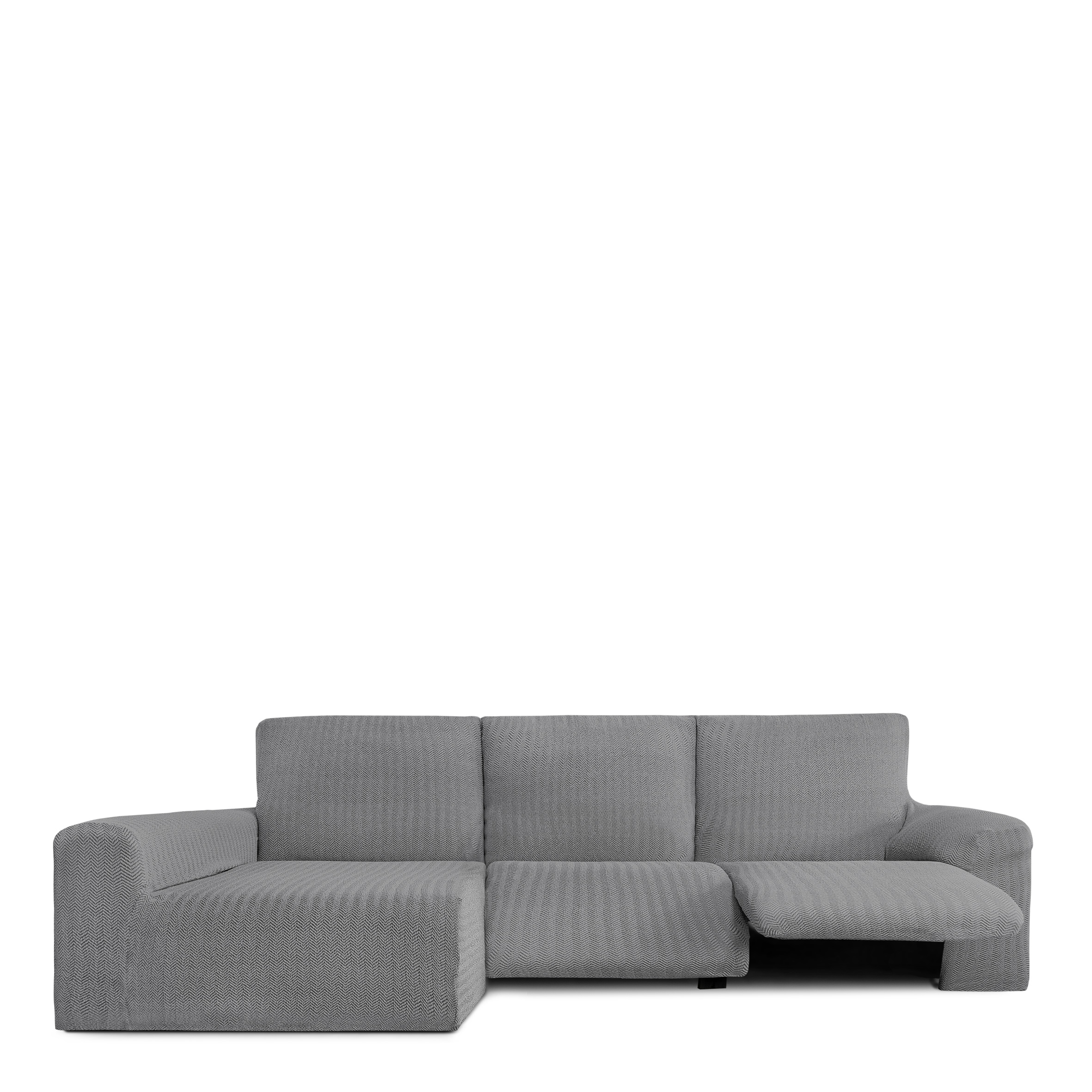 Funda de sofa m/0 ch. longue relax premium jaz izquierda (Mirando de frente) c/6, Tamaño brazo largo izquierda, 170x310x110cm, Fábricada en España