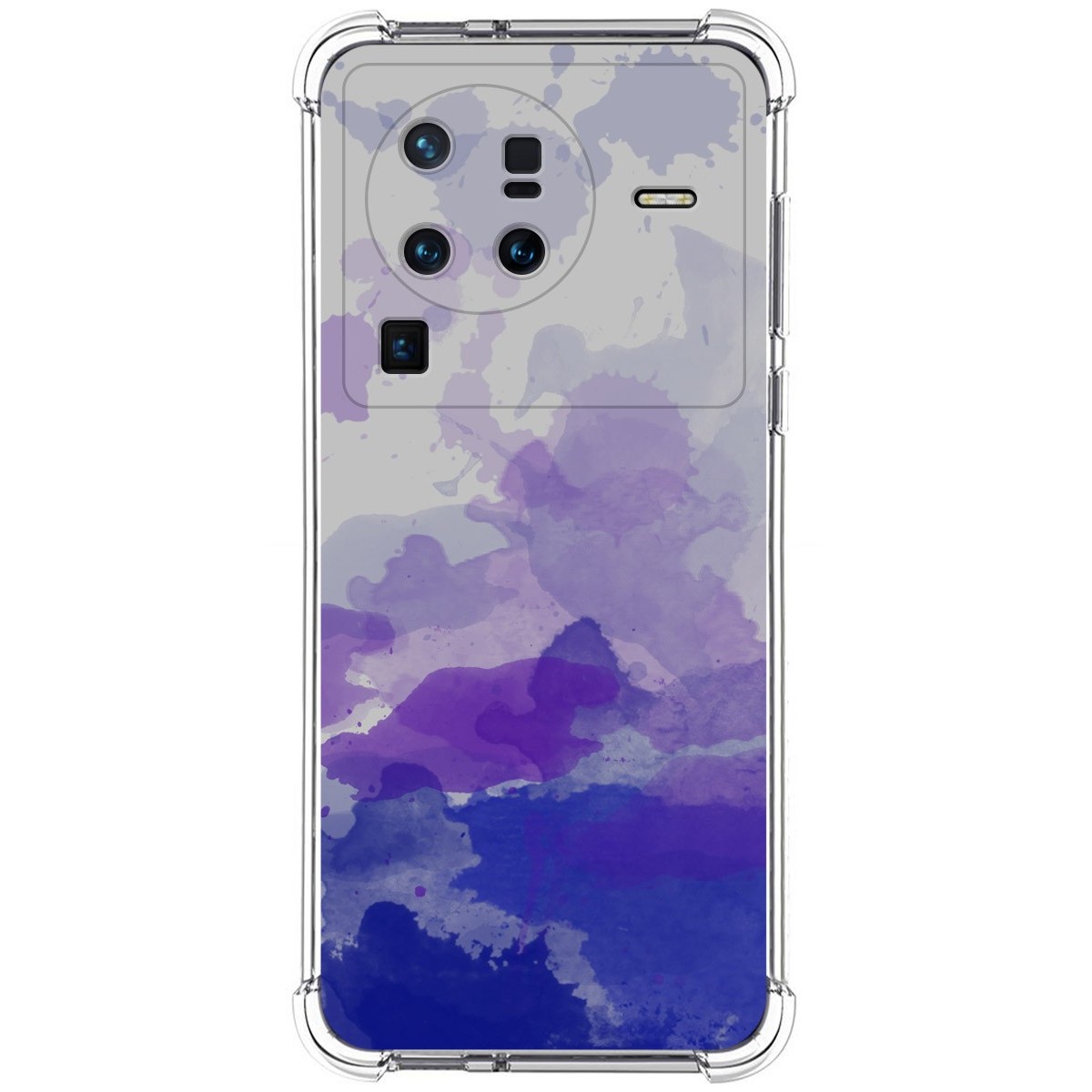 Funda Silicona Antigolpes para Vivo X80 Pro 5G diseño Acuarela 09 Dibujos