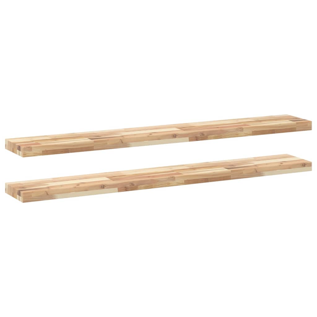 Vidaxl Estante Flotante Madera Acacia Aceite 120x20x4 Cm Marrón