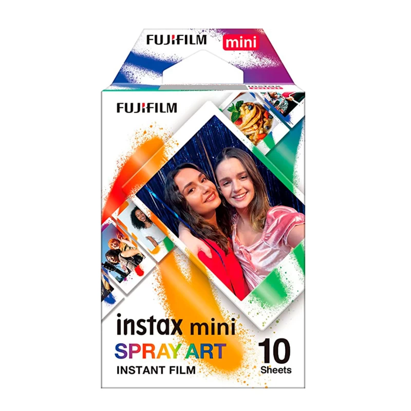 FUJI INSTAX MINI FILM SPRAY ART 10 FOTOS