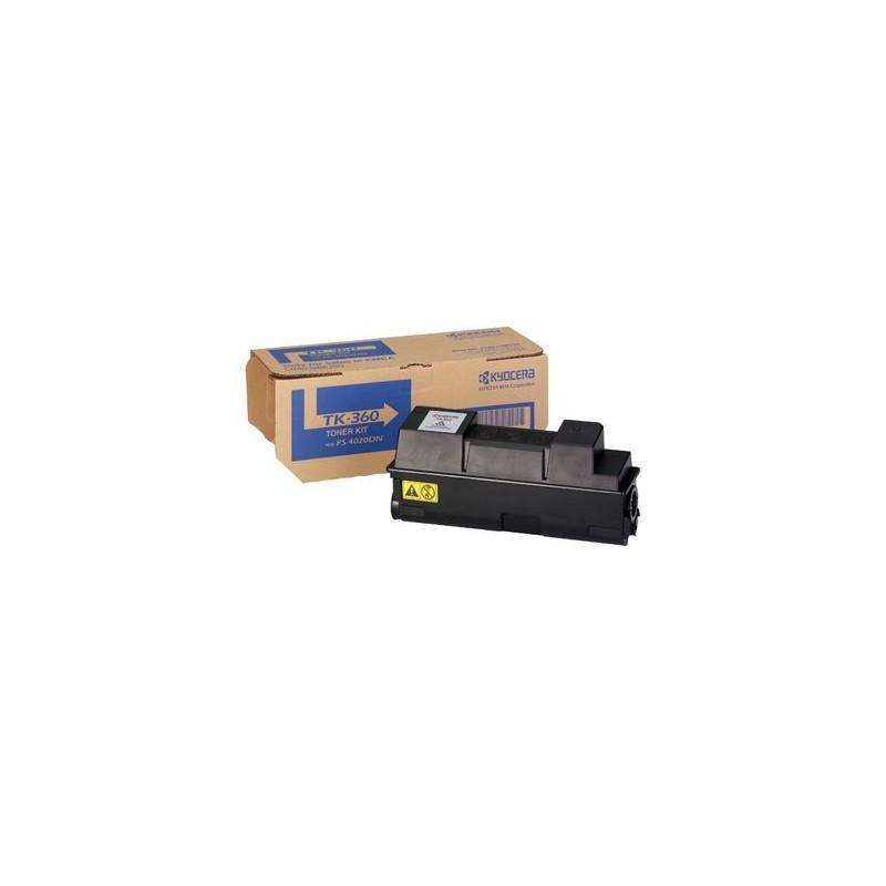 KYOCERA - TK-360 cartucho de tóner Original Negro 1T02J20EUC