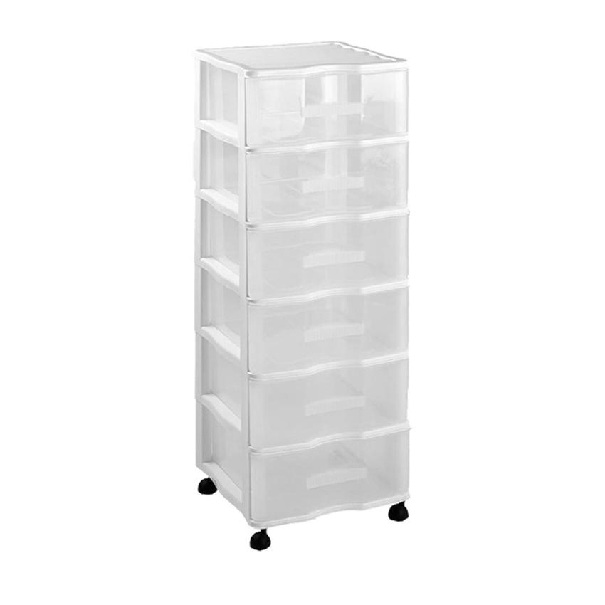 Cajonera oficina carro peluquería organizador de plástico COSHANO