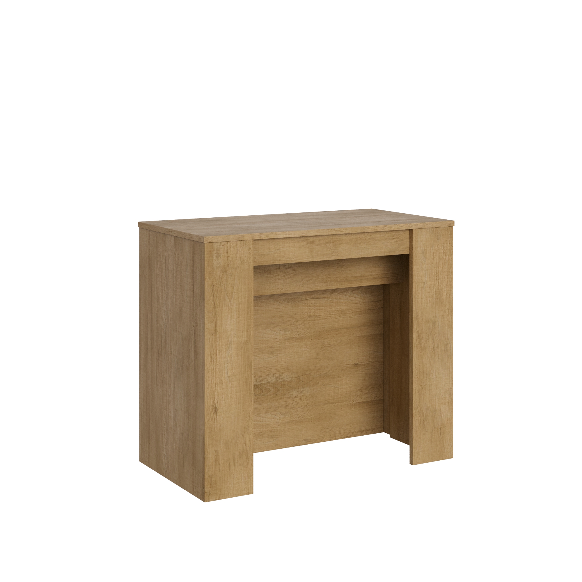 Consola extensible 90x48/296 cm Venus Roble Nature - Itamoby