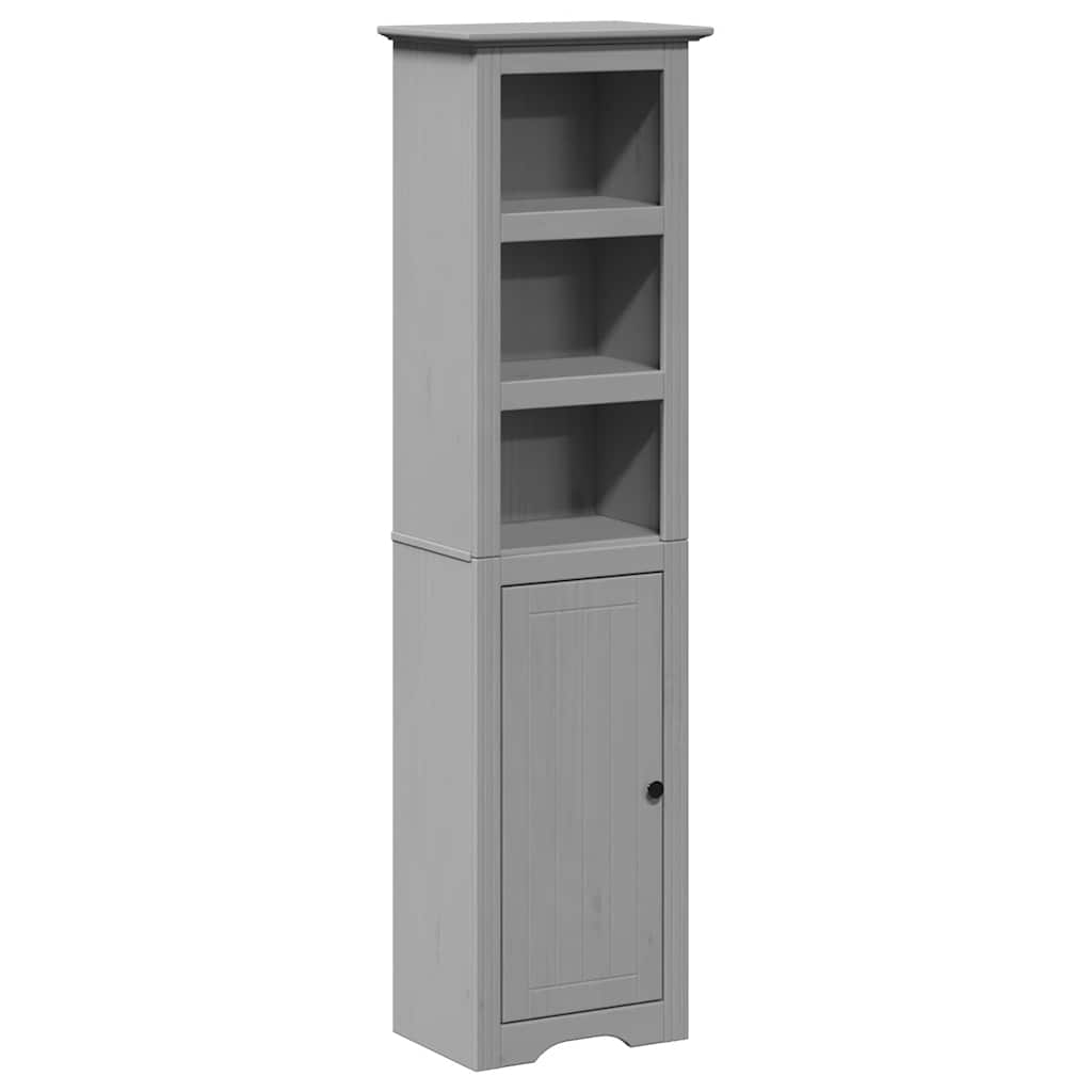 vidaXL Mueble de baño BODO gris 44x30x160 cm