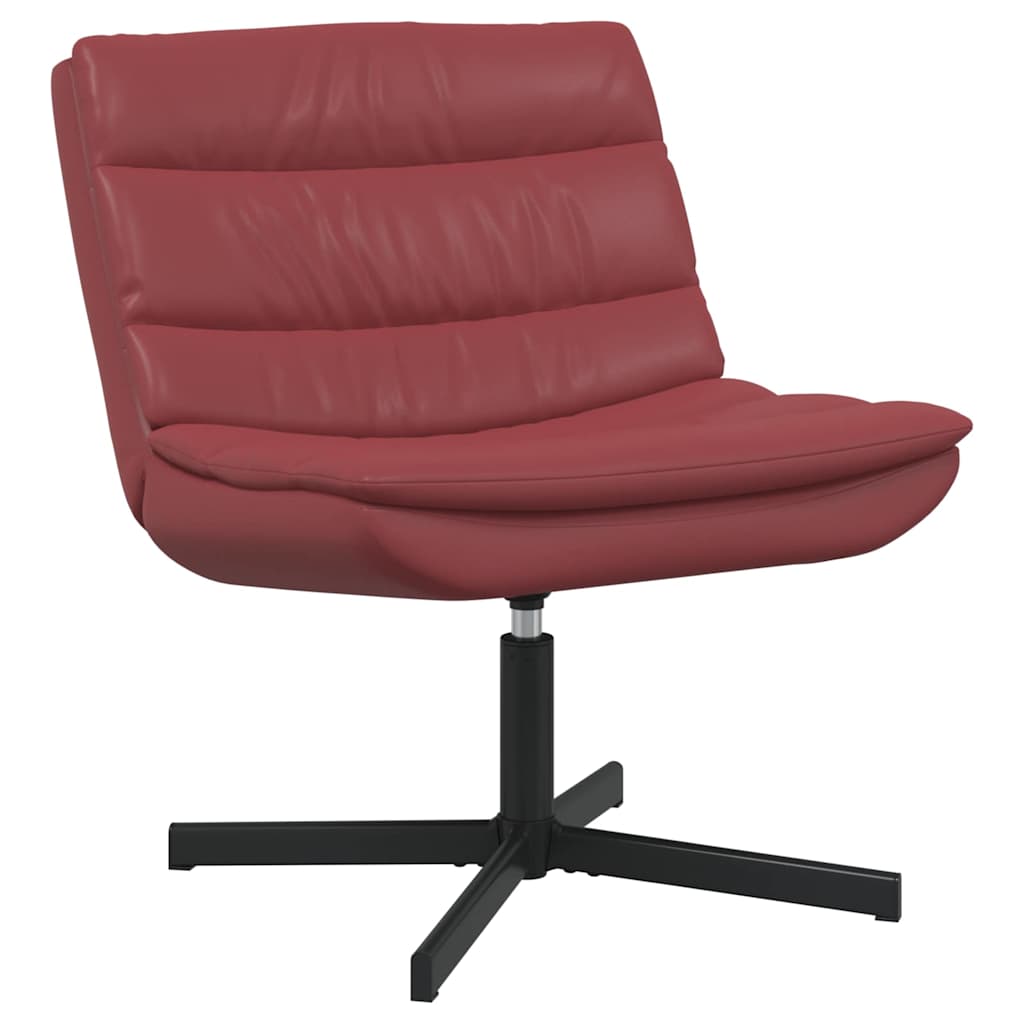 vidaXL Silla giratoria 63 x 75 x 76 cm Cuero sintético Multicolor
