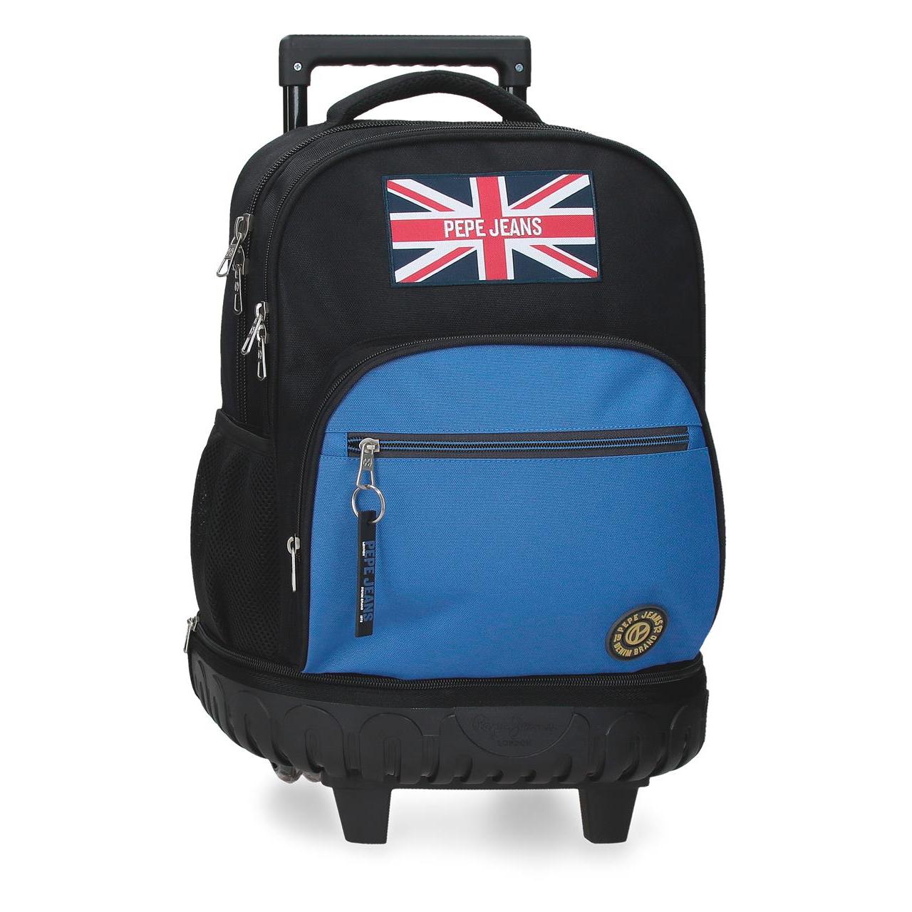 Mochila compact desmontable Pepe Jeans Henry Negro 32 cm x 43 cm x 21 cm