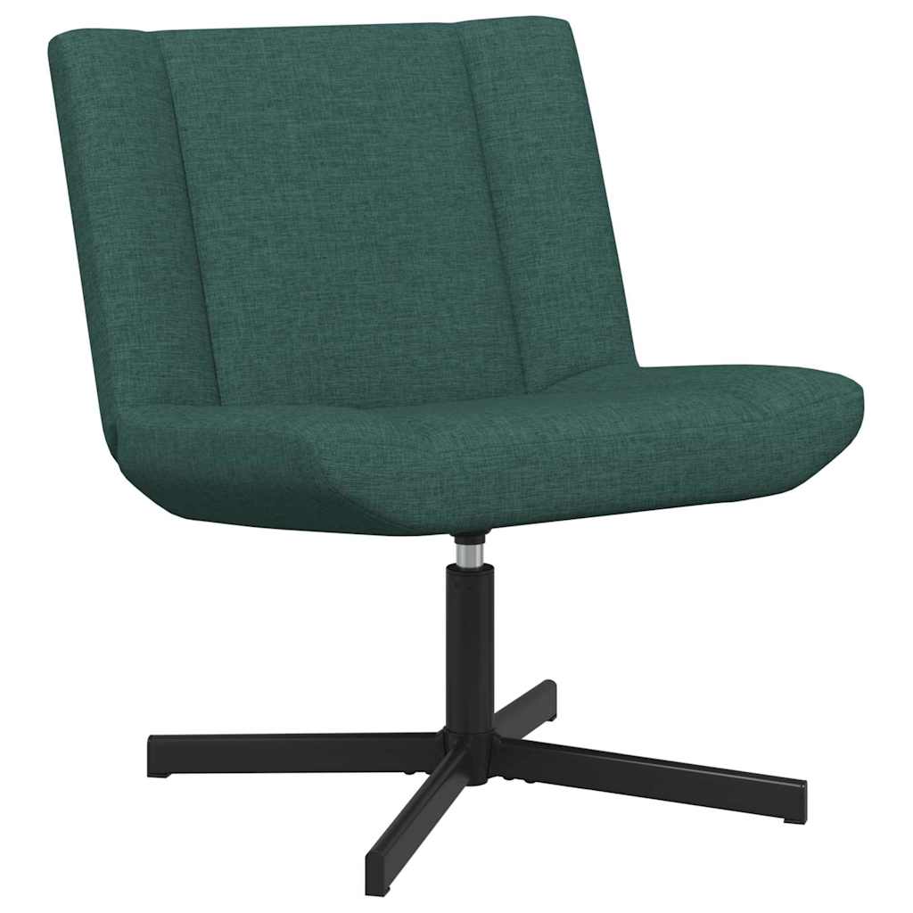 vidaXL Silla giratoria 63 x 75 x 76 cm tela Multicolor