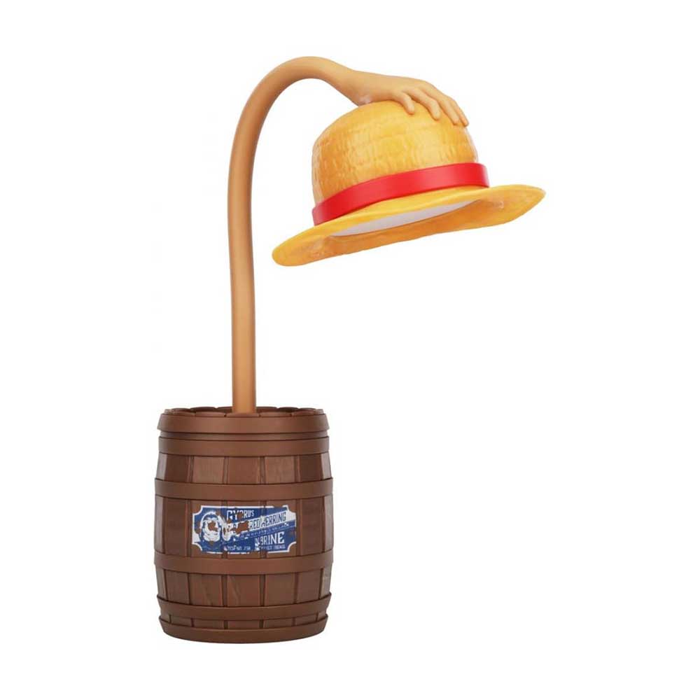 One Piece Lámpara Sombrero de Paja (Straw Hat Posable Light) 27'6 cm, de Paladone