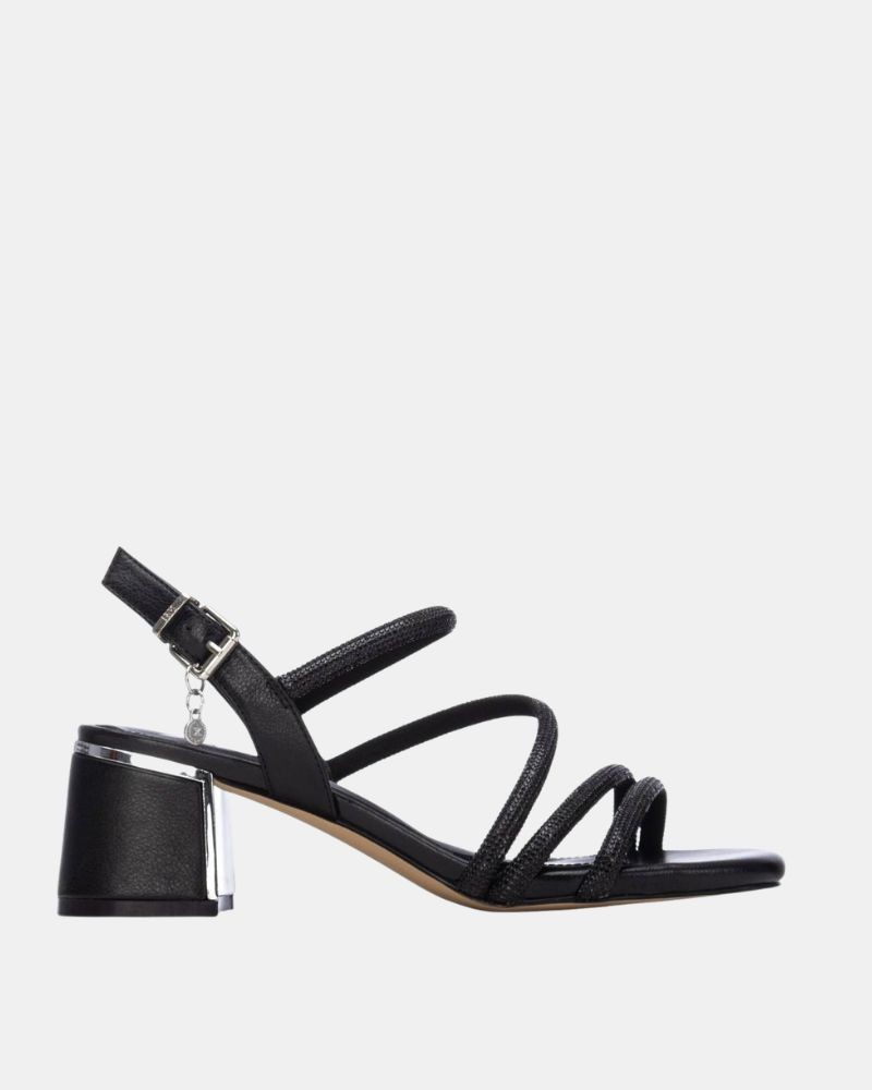 XTI 145260 Sandalias Abiertas Mujer Negro
